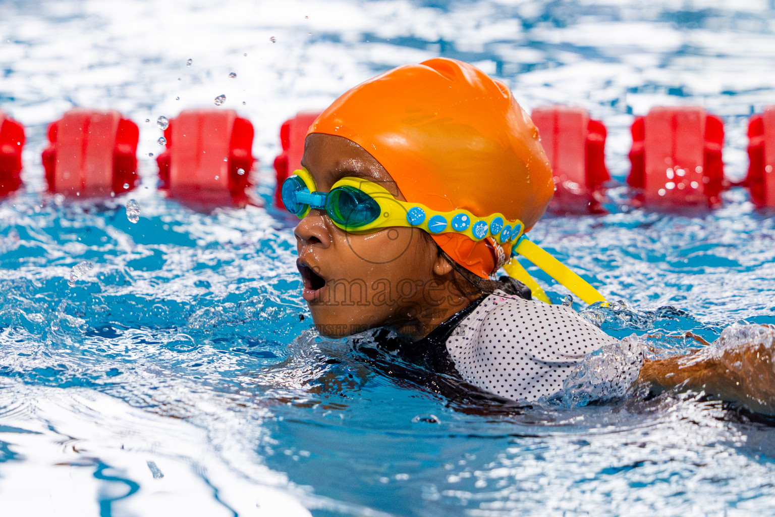 Day 1 of BML 5th National Swimming Kids Festival 2024 held in Hulhumale', Maldives on Monday, 18th November 2024. Photos: Nausham Waheed / images.mv