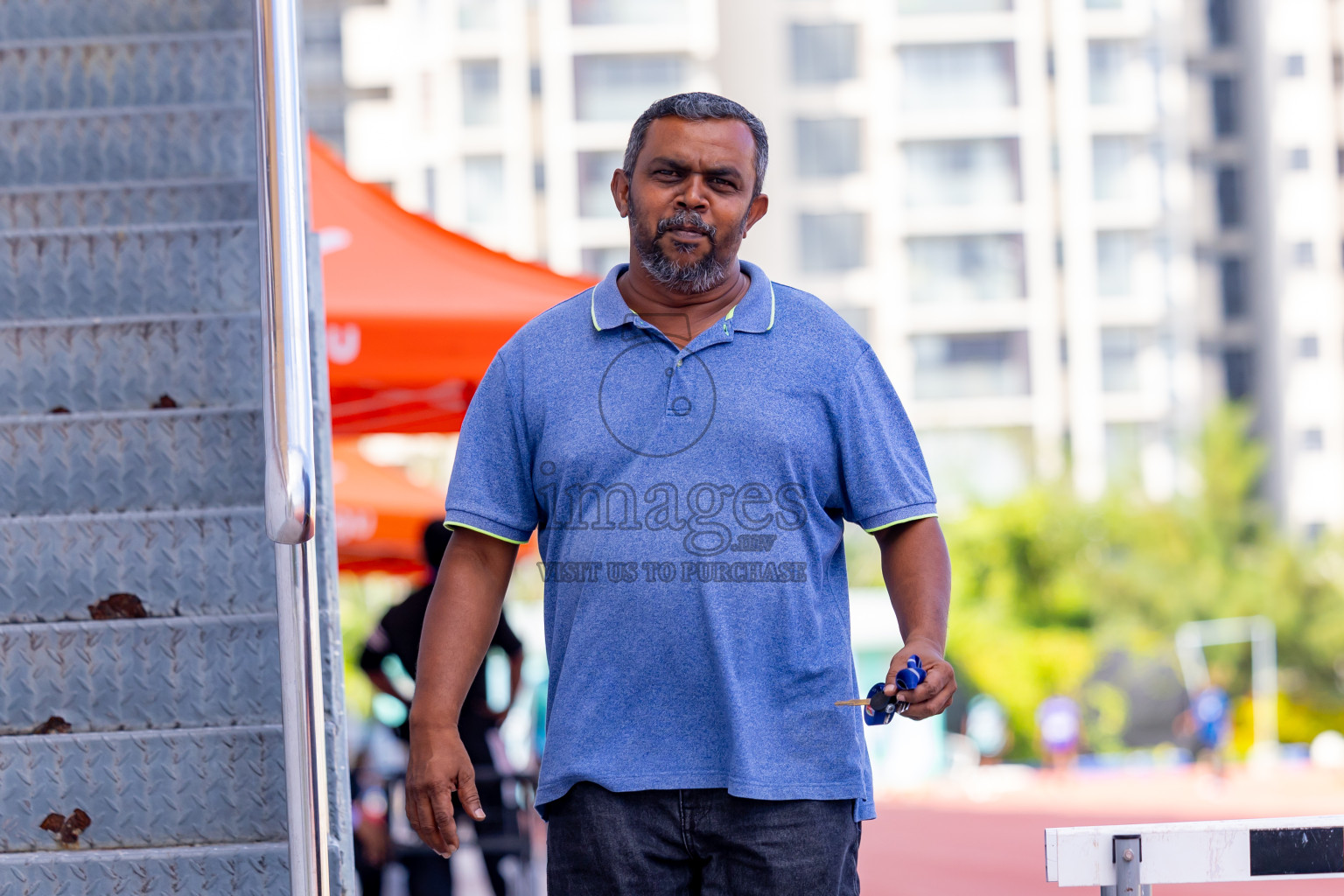 Day 3 of MWSC Interschool Athletics Championships 2024 held in Hulhumale Running Track, Hulhumale, Maldives on Monday, 11th November 2024. Photos by: Nausham Waheed / Images.mv