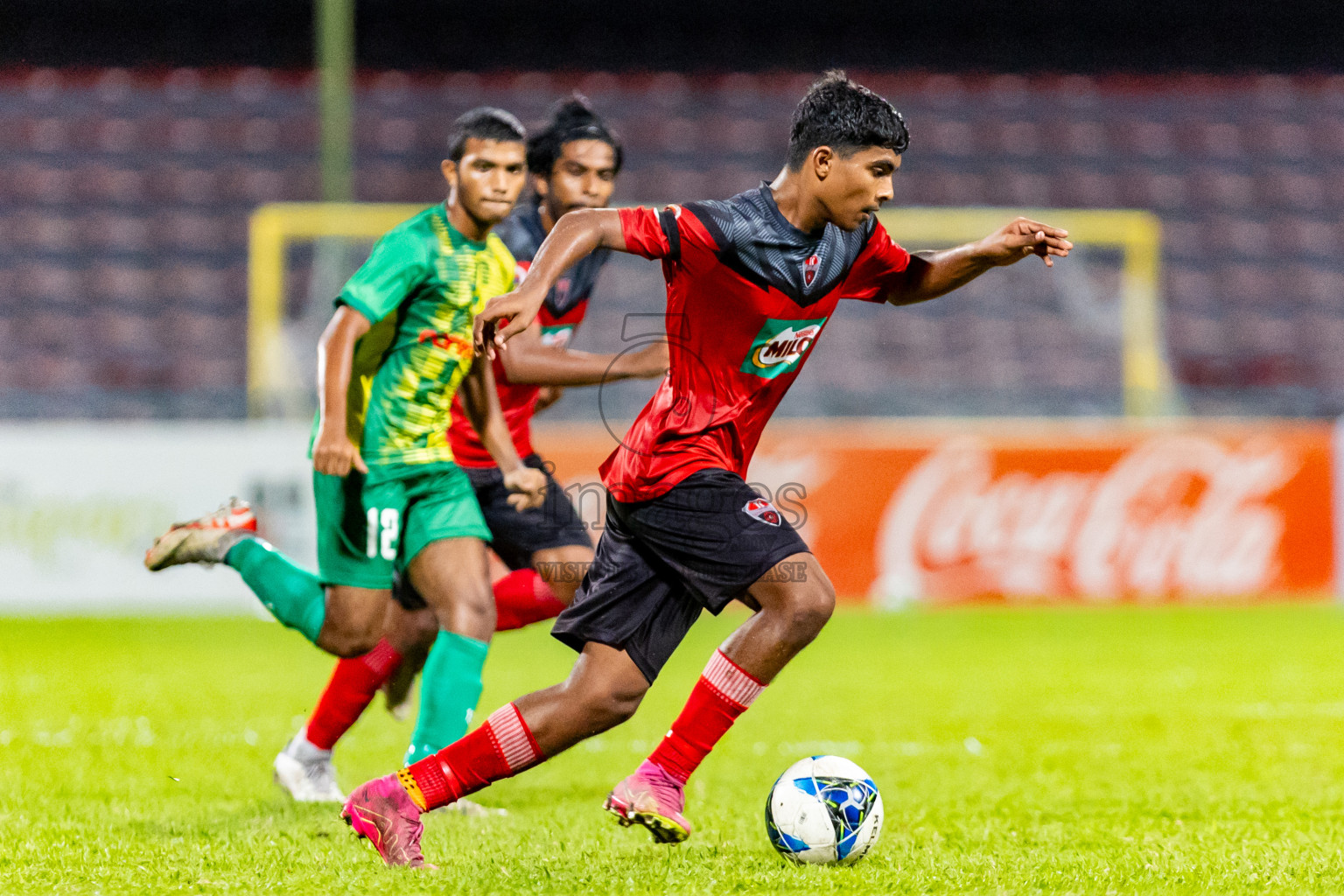 Maziya SRC vs United Victory in Day 7 of Under 19 Youth Championship 2024 was held at National Stadium in Male', Maldives on Monday, 27th June 2024. Photos: Nausham Waheed / images.mv