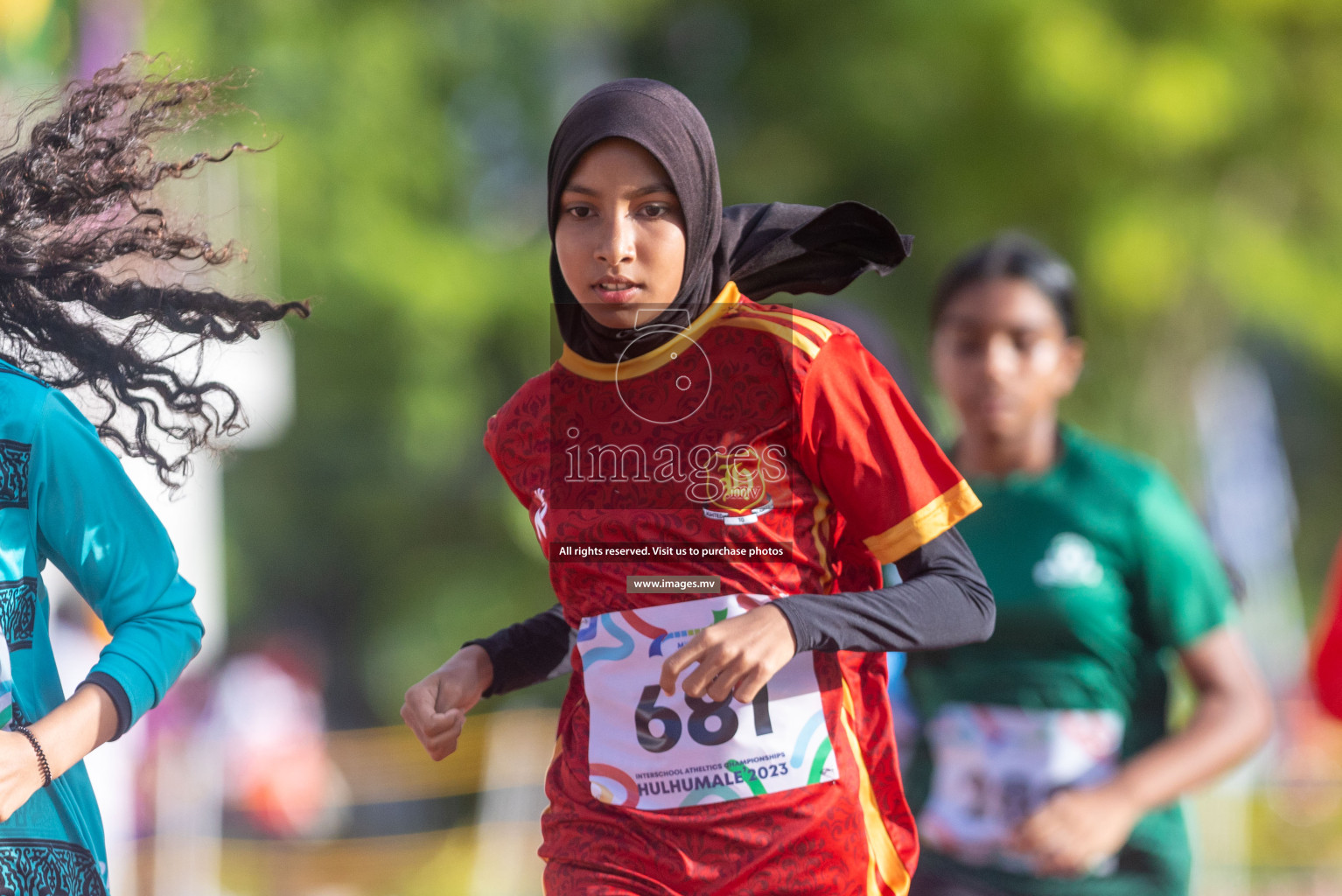 Day two of Inter School Athletics Championship 2023 was held at Hulhumale' Running Track at Hulhumale', Maldives on Sunday, 15th May 2023. Photos: Shuu/ Images.mv