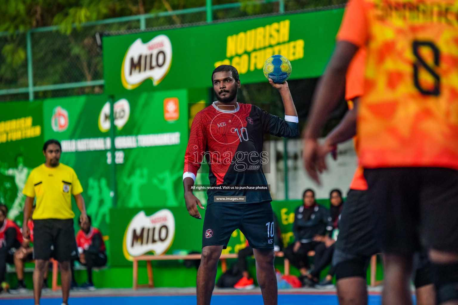 Milo 9th Handball Maldives Championship 2022 Day 1 held in Male', Maldives on 17th October 2022 Photos By: Nausham Waheed /images.mv