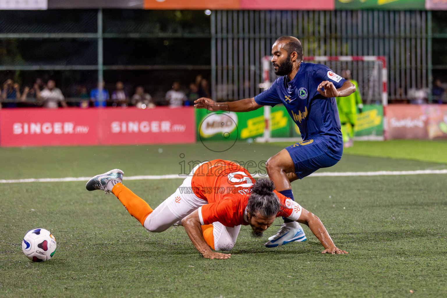 Club Immigration vs Dhiraagu
 in Club Maldives Cup 2024 held in Rehendi Futsal Ground, Hulhumale', Maldives on Tuesday, 24th September 2024. 
Photos: Hassan Simah / images.mv