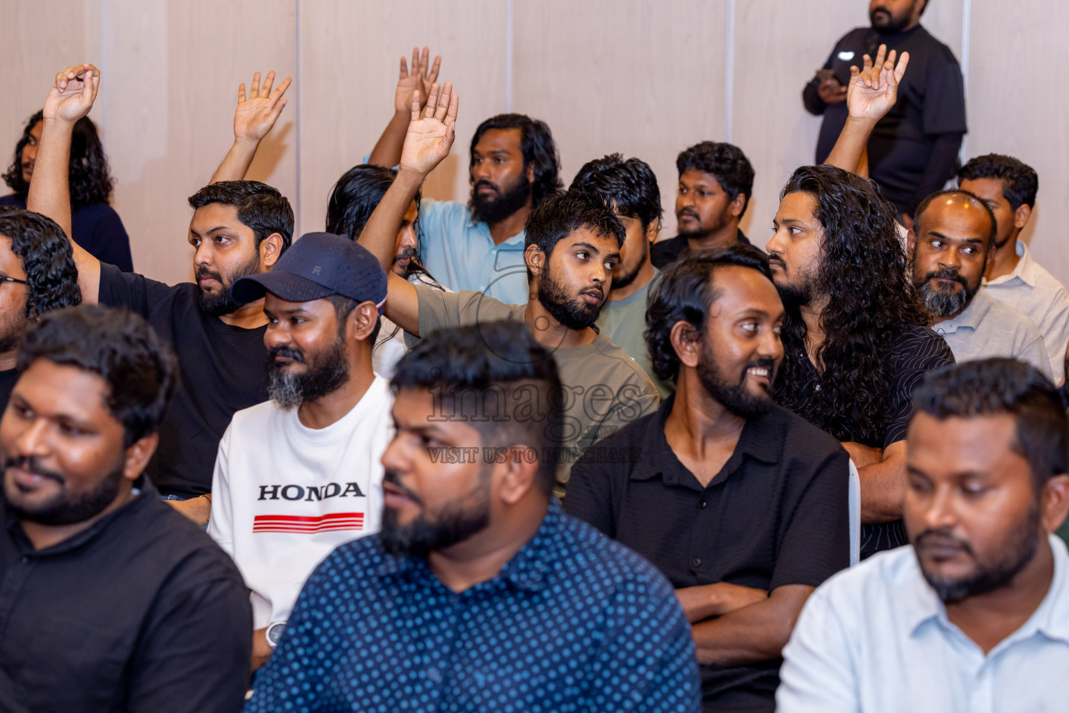 Draw Ceremony of Office League 2025 held in Male', Maldives on Saturday, 12th April 2025. Photos: Nausham Waheed / images.mv