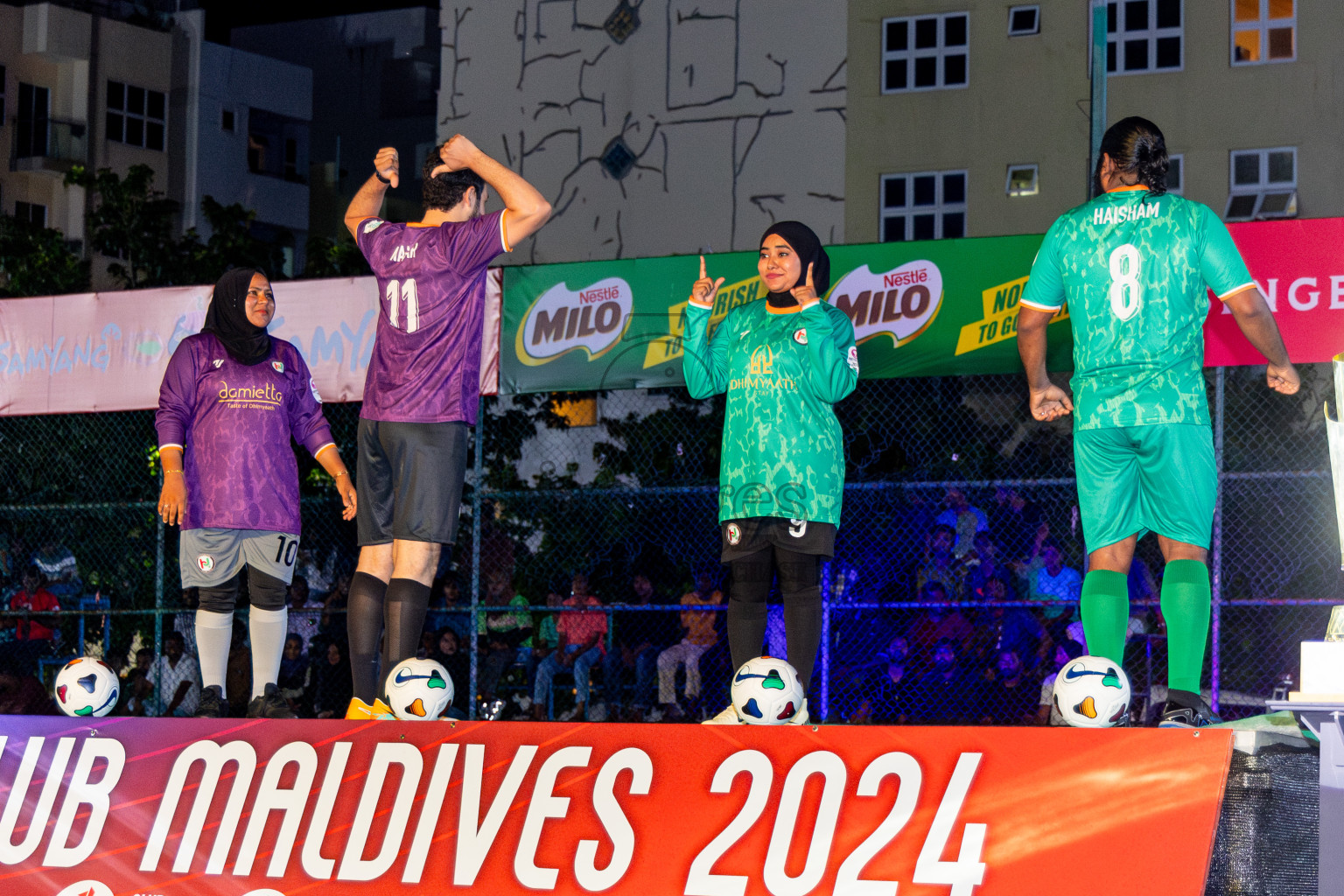 Opening Ceremony of Club Maldives Tournament's 2024 held in Rehendi Futsal Ground, Hulhumale', Maldives on Sunday, 1st September 2024. Photos: Nausham Waheed / images.mv