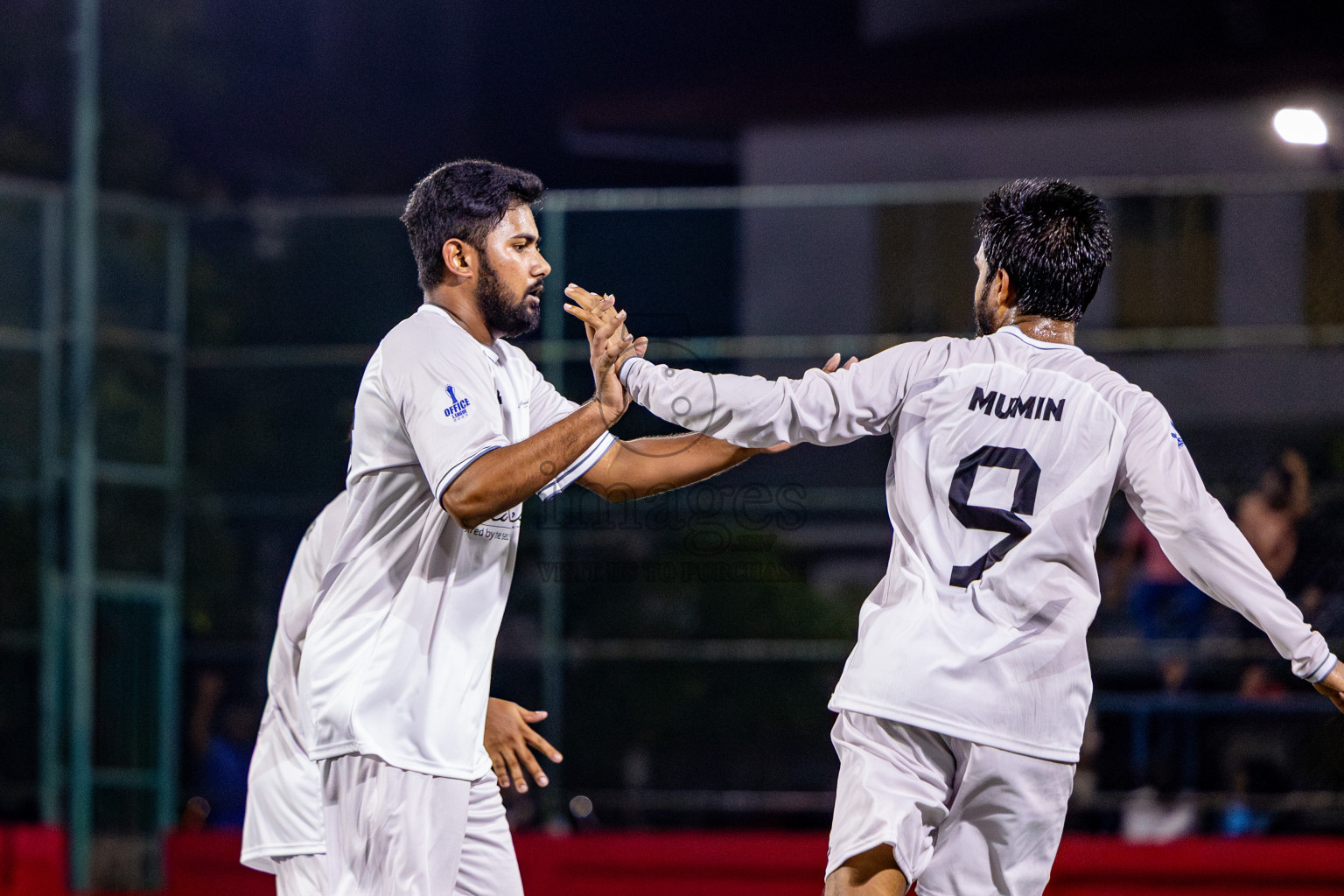 Silver Sands vs Club Apollo in Day 8 of Office League 2025 was held on Wednesday, 23rd April 2025 in Hulhumale', Maldives. Photos: Nausham Waheed  / images.mv