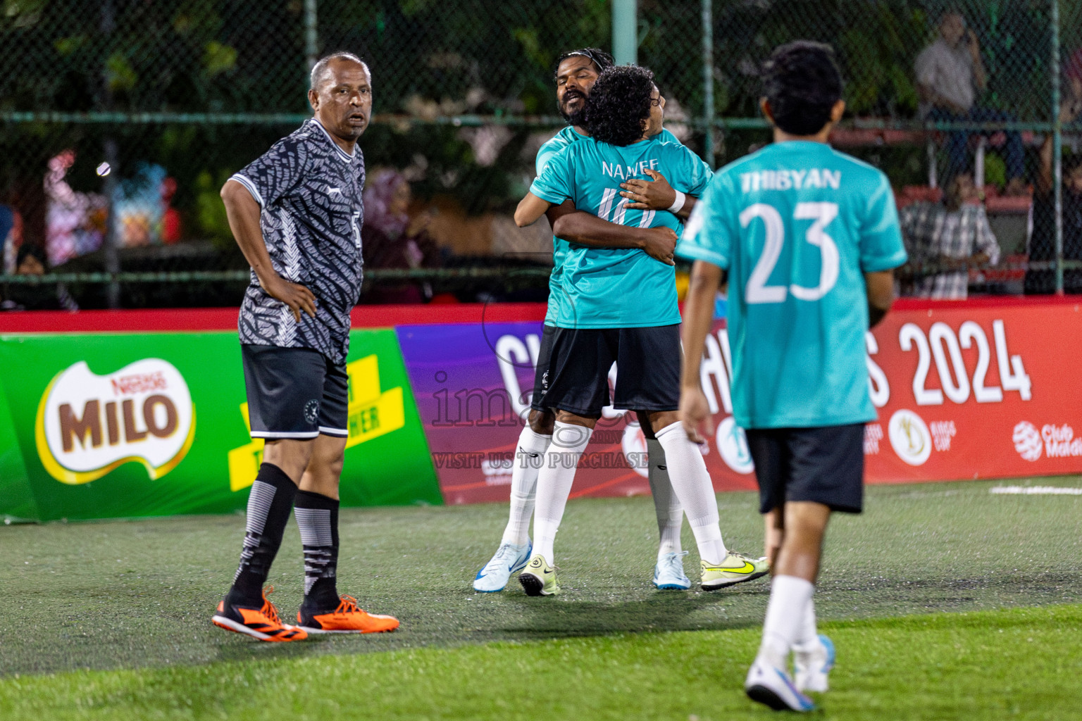 MIRA RC VS CLUB CVC in Club Maldives Classic 2024 held in Rehendi Futsal Ground, Hulhumale', Maldives on Sunday, 8th September 2024. 
Photos: Hassan Simah / images.mv