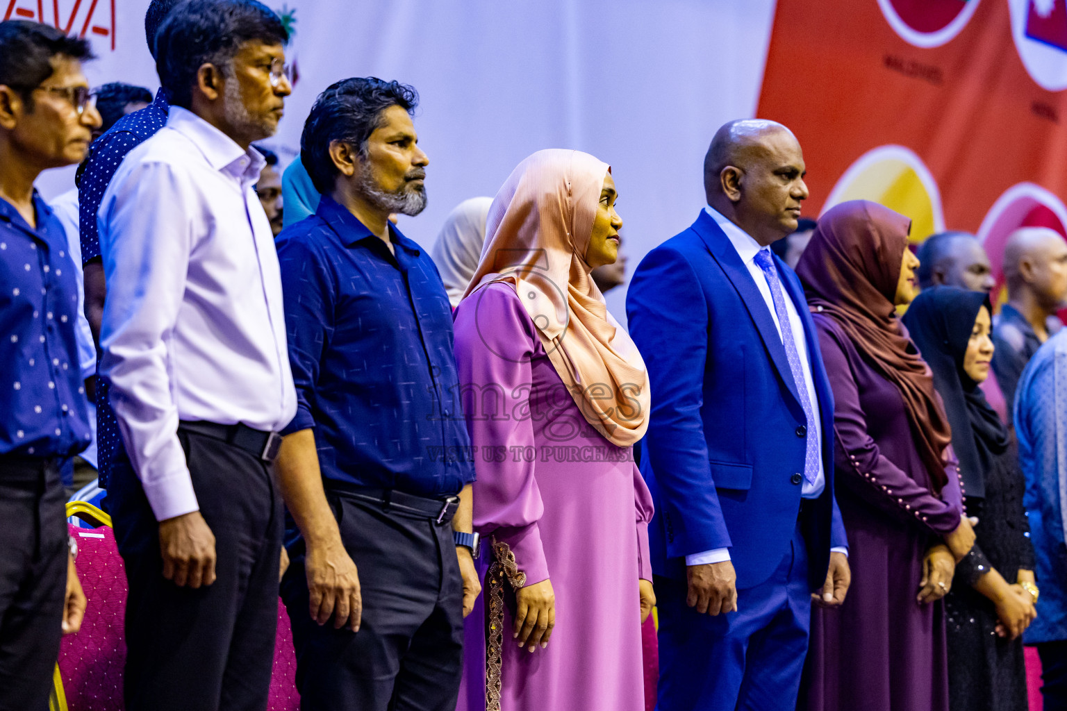 Kyrgyzstan vs Sri Lanka in Final of CAVA U20 Woman's Volleyball Championship 2024 was held in Social Center, Male', Maldives on 23rd July 2024. Photos: Nausham Waheed / images.mv