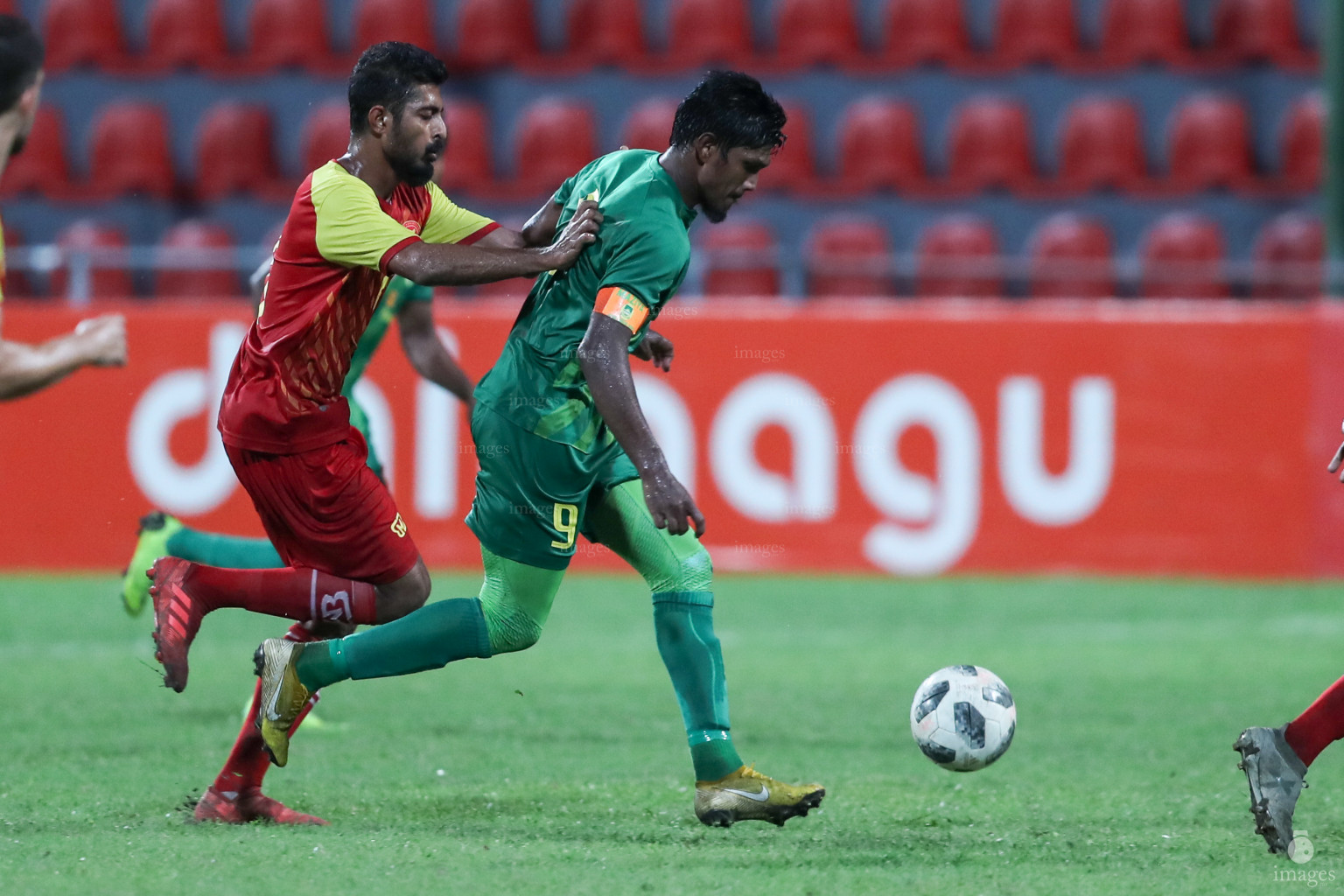 Dhiraagu Dhivehi Premier League 2018 Maziya vs Victory SC in Male, Maldives, Thursday November 7, 2018. (Images.mv Photo/ Suadh Abdul Sattar)