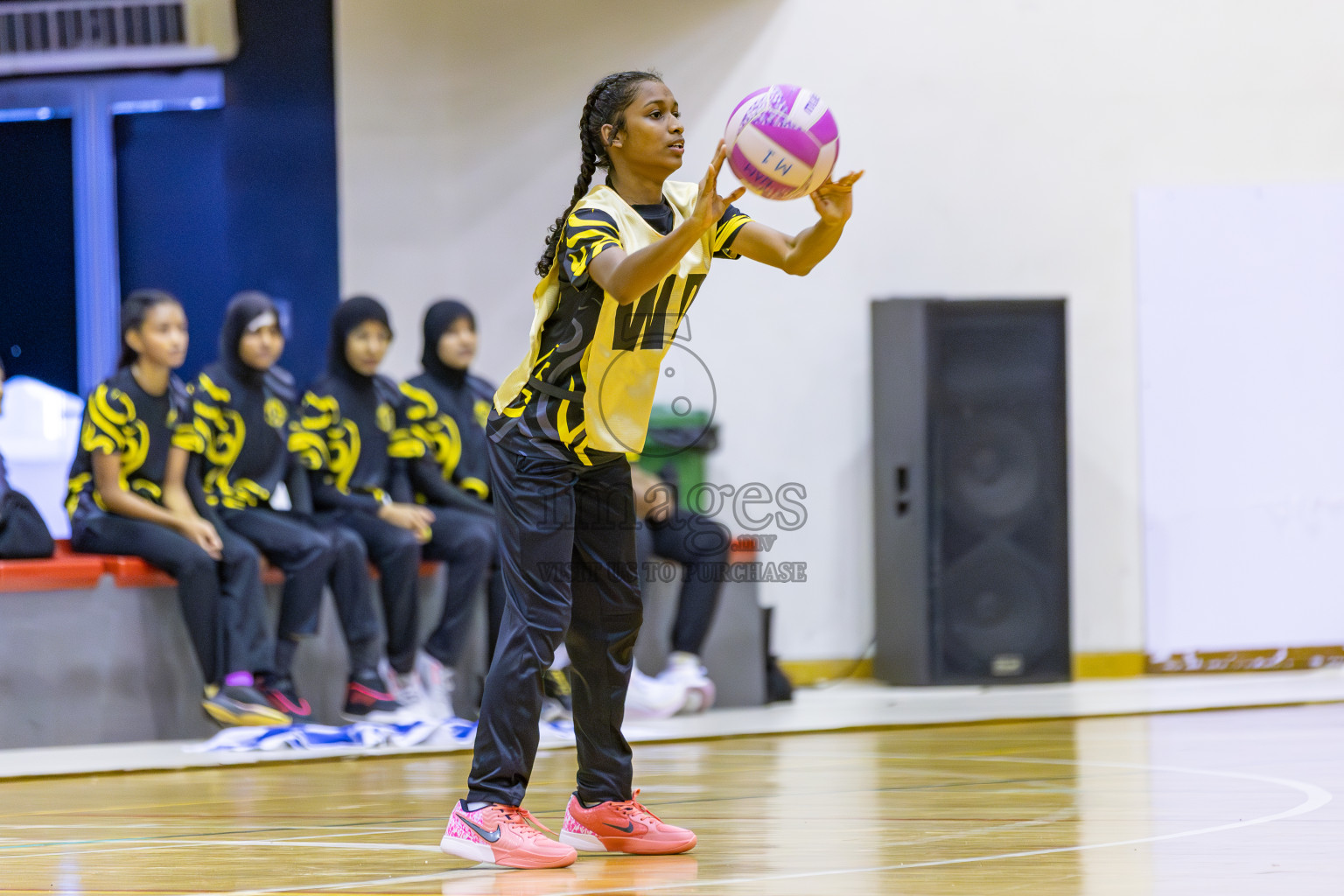 Day 14 of 26th Inter-School Netball Tournament 2025 was held in Social Center Indoor Hall on Tuesday, 4th November 2025. Photos: Areef Adam / images.mv