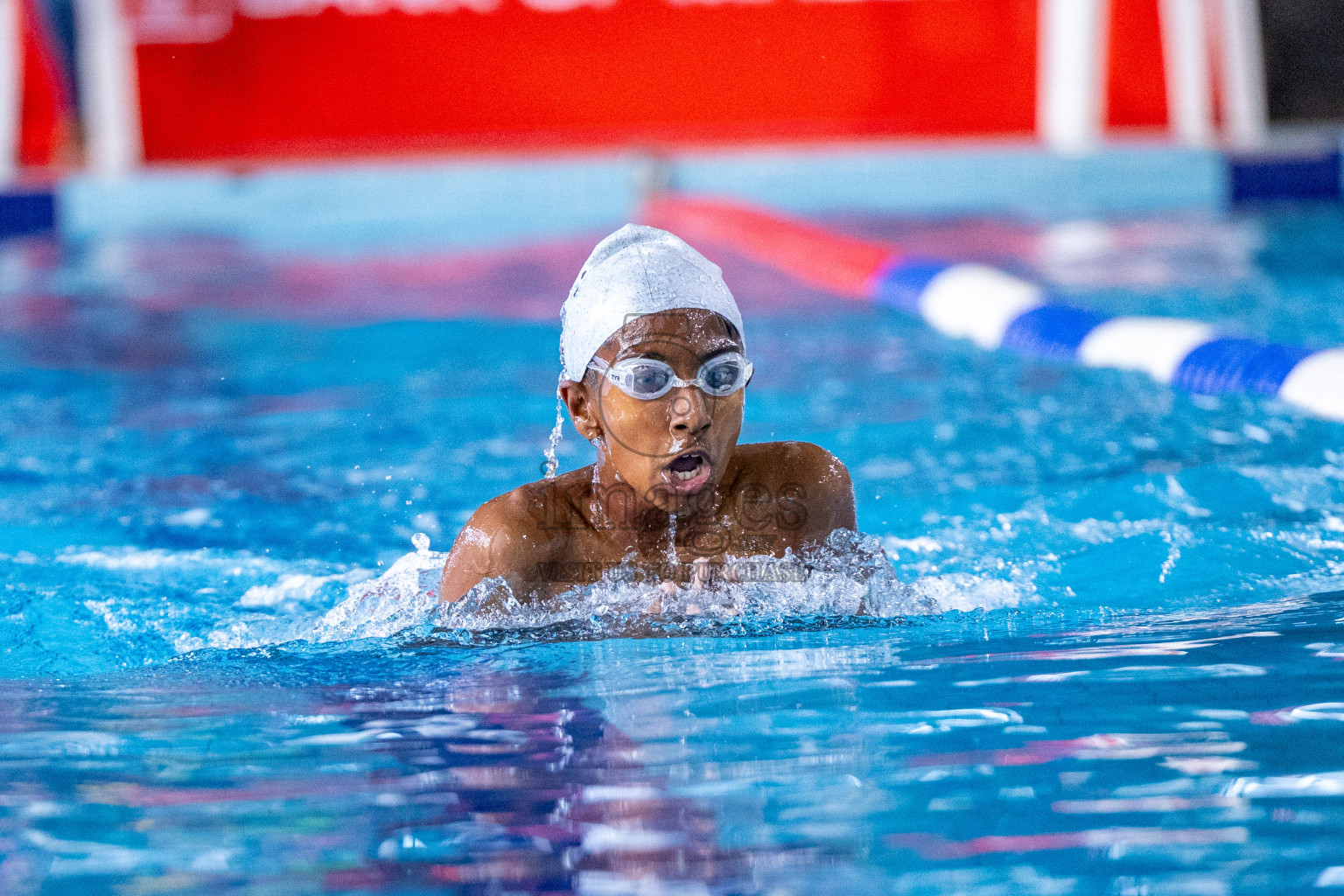 Day 4 of 20th Inter-school Swimming Competition 2024 held in Hulhumale', Maldives on Tuesday, 15th October 2024. Photos: Ismail Thoriq / images.mv