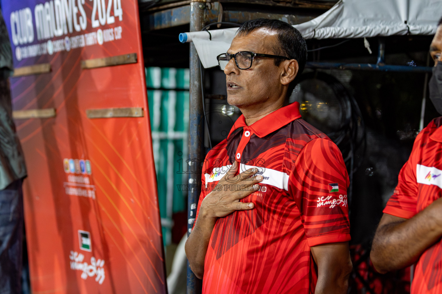 RRC vs MPL in the Semi Finals of Club Maldives Cup 2024 held in Rehendi Futsal Ground, Hulhumale', Maldives on Monday, 14th October 2024. 
Photos: Hassan Simah / images.mv