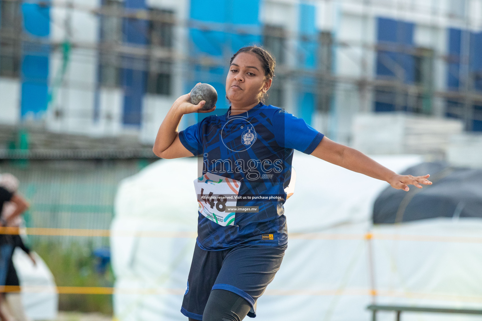 Day three of Inter School Athletics Championship 2023 was held at Hulhumale' Running Track at Hulhumale', Maldives on Tuesday, 16th May 2023. Photos: Nausham Waheed / images.mv