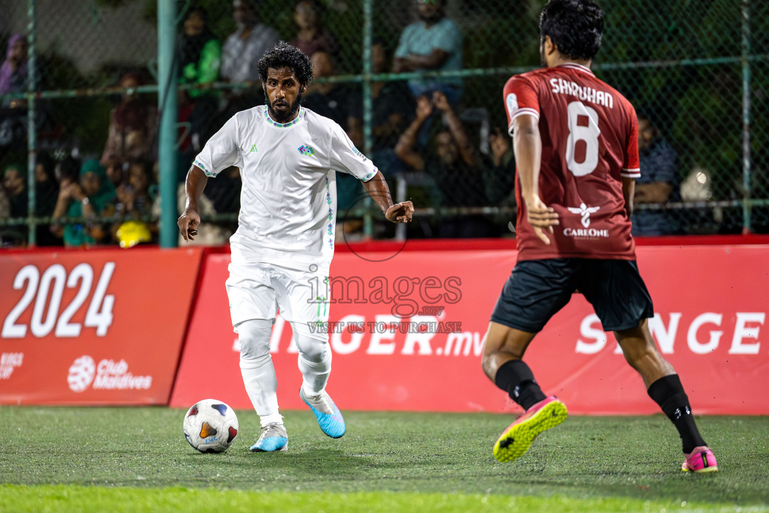 CLUB 220 vs TEAM MCC in Club Maldives Classic 2024 held in Rehendi Futsal Ground, Hulhumale', Maldives on Sunday, 15th September 2024. Photos: Mohamed Mahfooz Moosa / images.mv