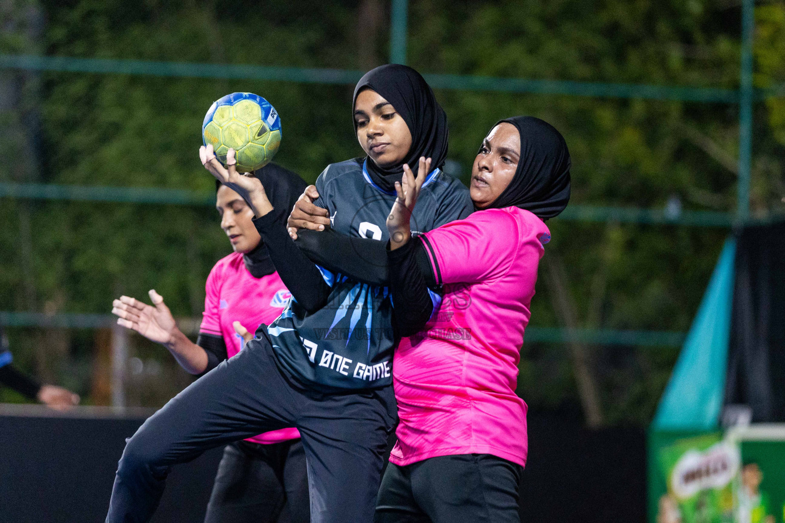 Day 18 of 10th National Handball Tournament 2023, held in Handball ground, Male', Maldives on Sunday, 17th December 2023 Photos: Nausham Waheed/ Images.mv