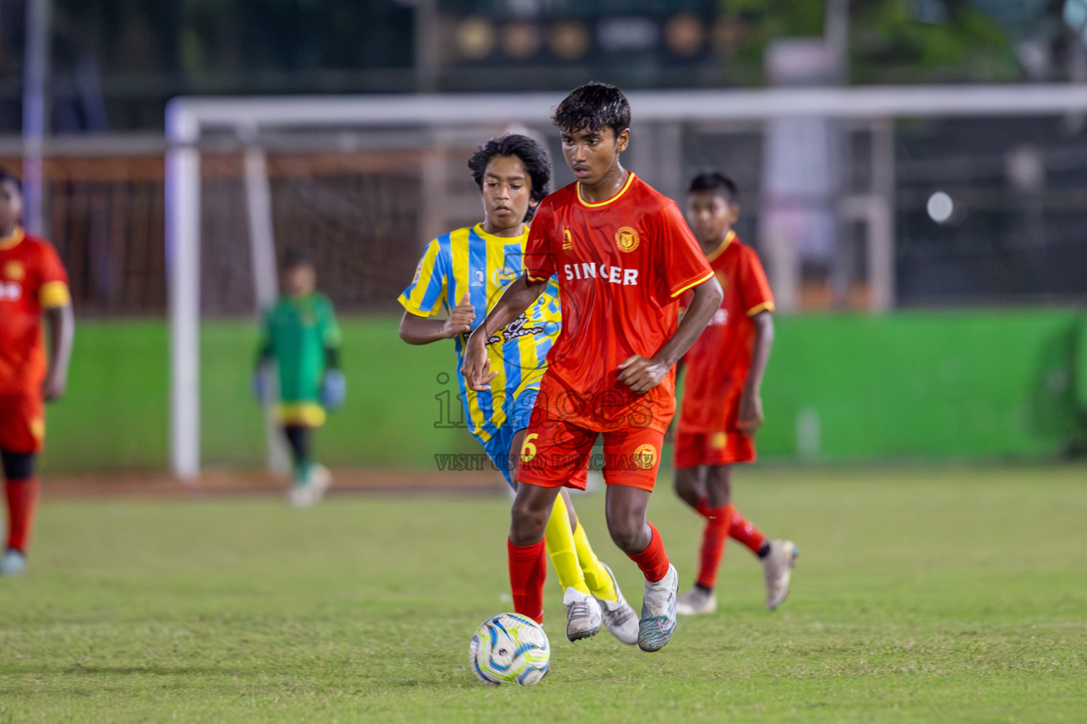 Dhivehi Youth League 2024 - Day 1. Matches held at Henveiru Stadium on 21st November 2024 , Thursday. Photos: Shuu Abdul Sattar/ Images.mv