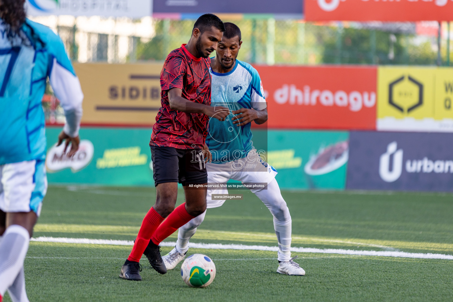 MACL vs Police Club in Club Maldives Cup 2023 held in Hulhumale, Maldives, on Saturday, 22nd July 2023. Photos: Hassan Simah / images.mv