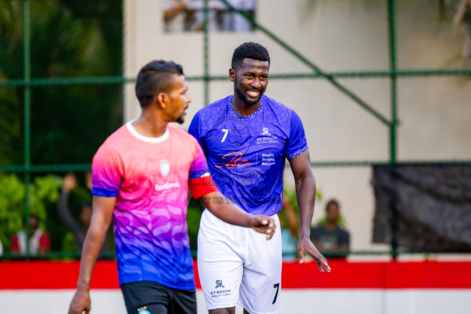 ST REGIS vs Kandima in Day 3 of Resort League 2025 (Dhaalu Zone) was held on Saturday, 17th May 2025 in Niyama Private island, Dhaalu Atoll, Maldives. Photos: Nausham Waheed / images.mv