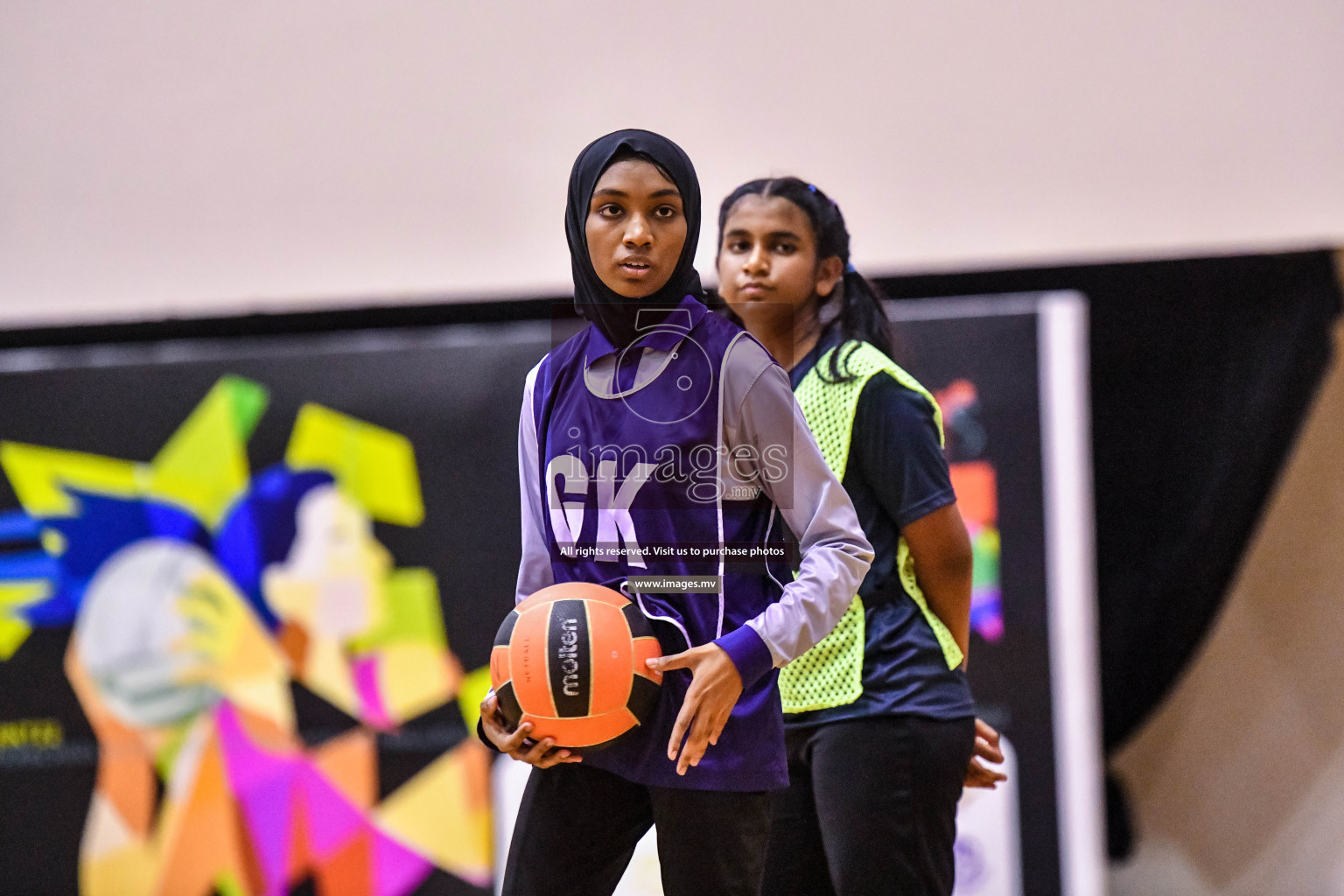 Day 9 of 23rd Inter-School Netball Tournament was held in Male', Maldives on 31st October 2022. Photos: Nausham Waheed / images.mv