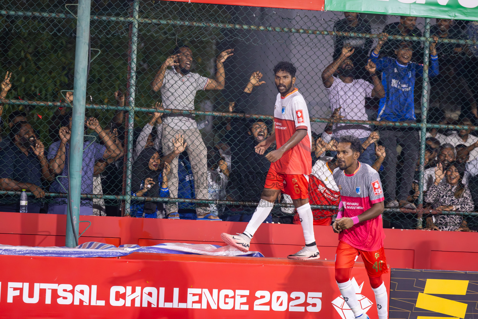 AA Mathiveri vs AA Rasdhoo in Day 15 of Golden Futsal Challenge 2025 was held on Sunday, 19th January 2025, in Hulhumale', Maldives. Photos: Ismail Thoriq / images.mv
