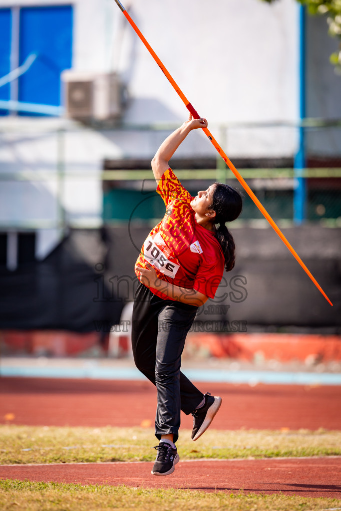 Day 3 of Inter-school Athletics Championship 2025 held in Ekuveni Synthetic Track, Male', Maldives on Wednesday, 08th October 2025. Photos by: Nausham Waheed / Images.mv