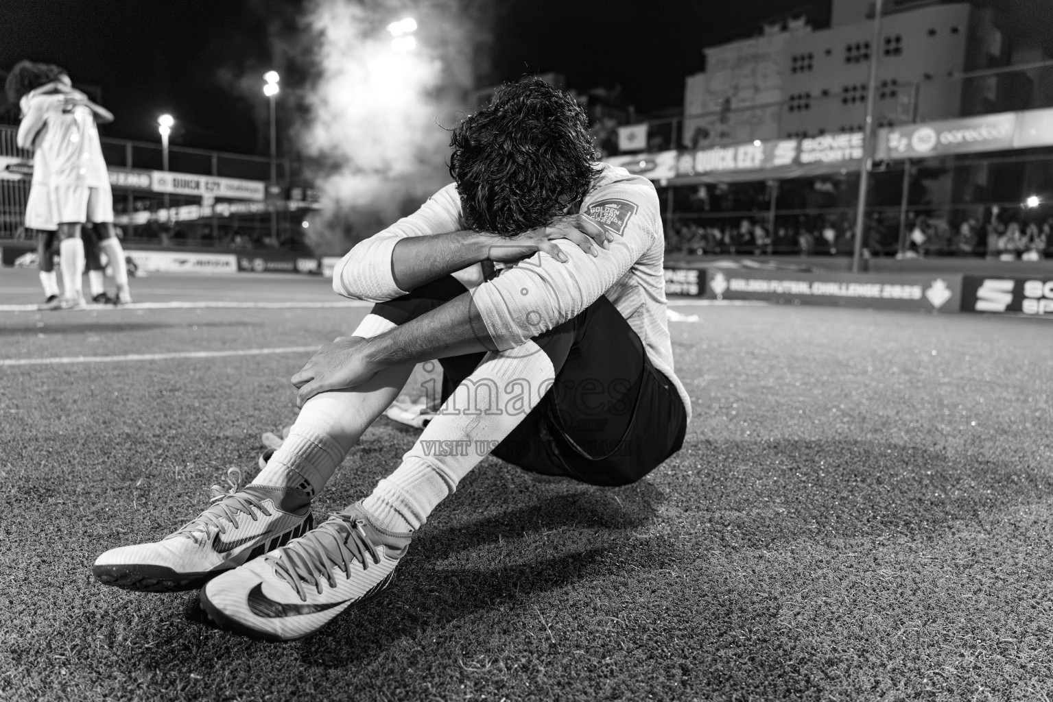 K Maafushi vs K Kaashidhoo in Kaafu Atoll Finals Day 27 of Golden Futsal Challenge 2025 was held on Friday , 31st January 2025, in Hulhumale', Maldives. Photos: Abdulla Abeed / images.mv