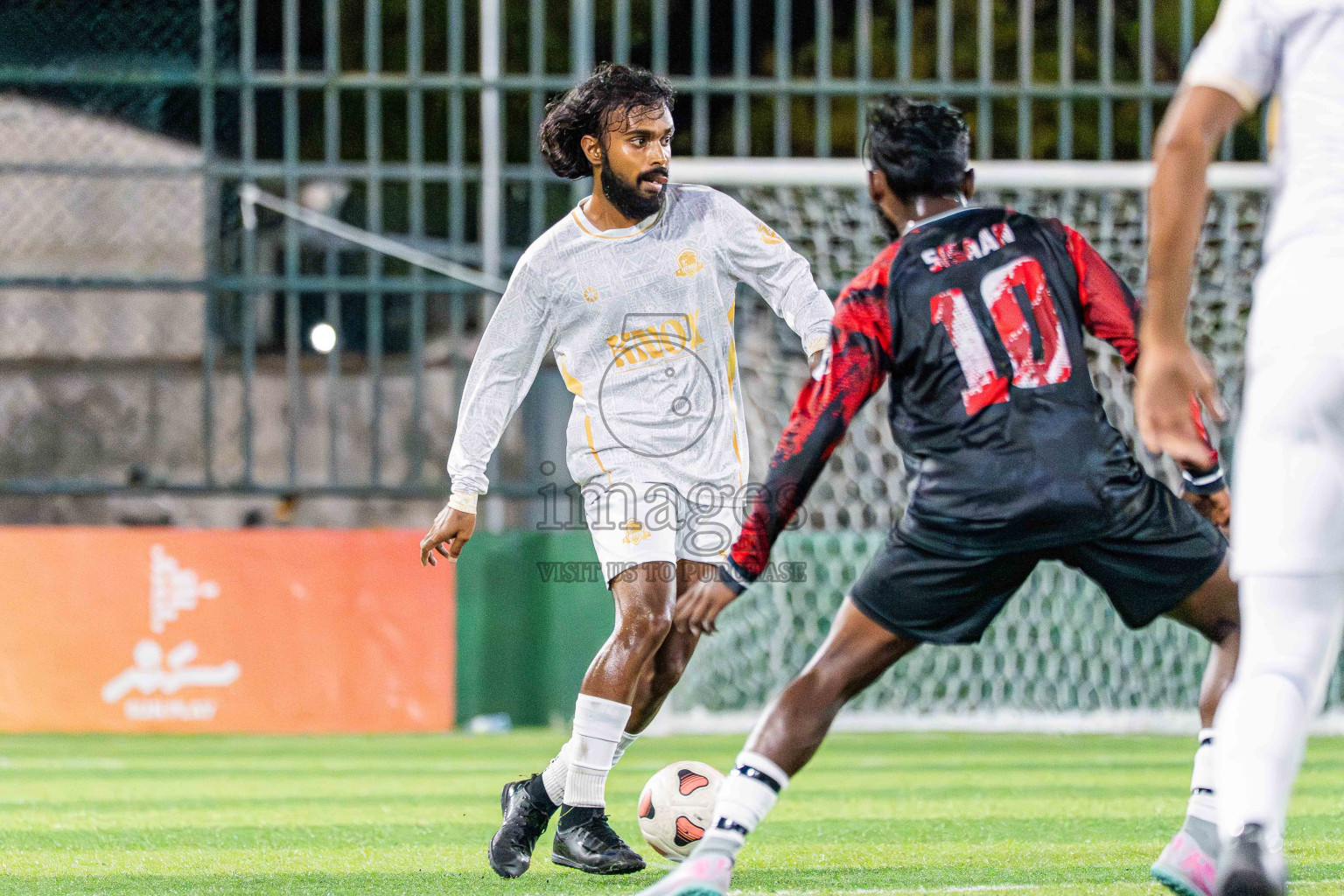 Lecrose VS BGSC in Day 4 - Fonadhoo Youth Futsal Challenge 2025 held in Fonadhoo Futsal Stadium, L. Fonadhoo, Maldives on Wednesday, 29th October 2025 Photos: Arif Rasheed / images.mv