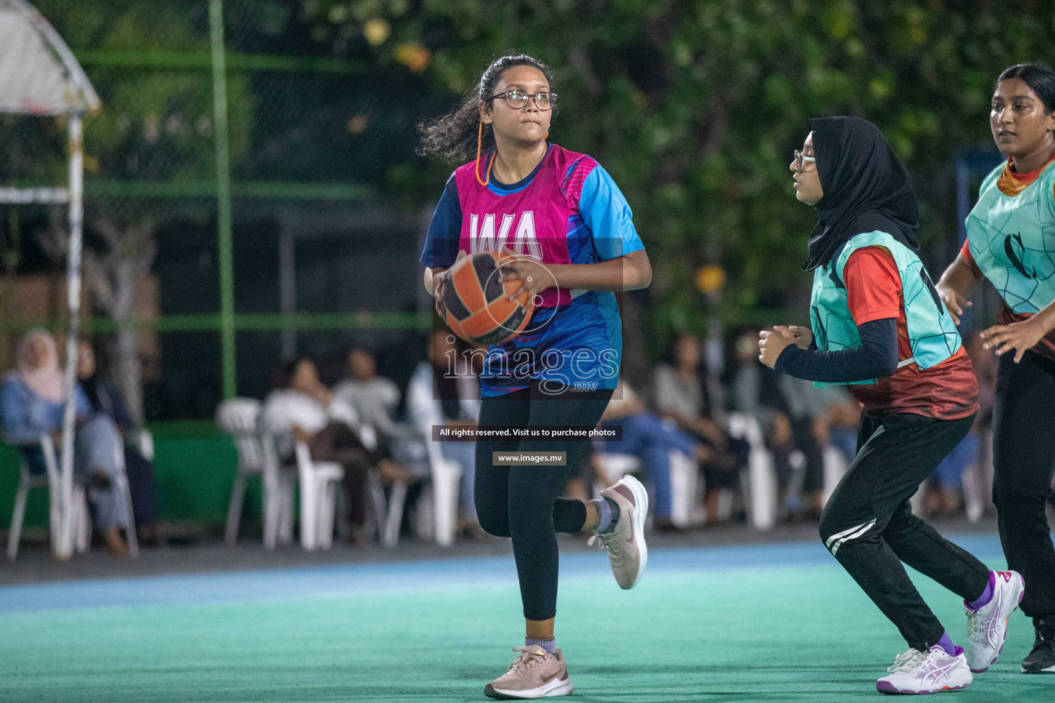 Day 7 of 20th Milo National Netball Tournament 2023, held in Synthetic Netball Court, Male', Maldives on 5th June 2023 Photos: Nausham Waheed/ Images.mv