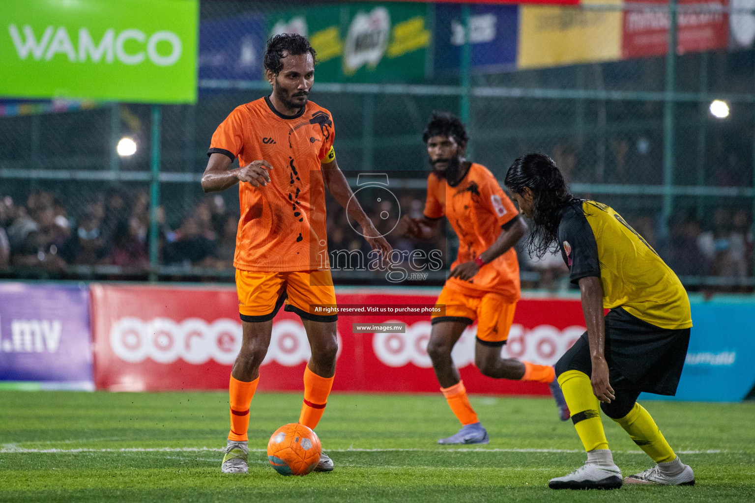 RRC Vs FSM in the Semi Finals of Club Maldives 2021 held in Hulhumale, Maldives on 19 December 2021. Photos: Ismail Thoriq / images.mv