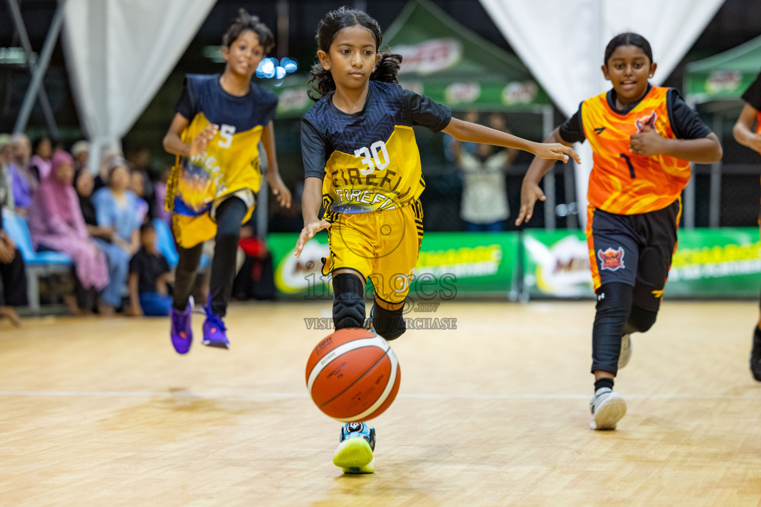 Milo 5 x 5 Junior Challenge 2025 - Basketball tournament held in Basketball Training Center, Male', Maldives on Thursday, 09th October 2025. 
Photo by: Hassan Simah / Images.mv