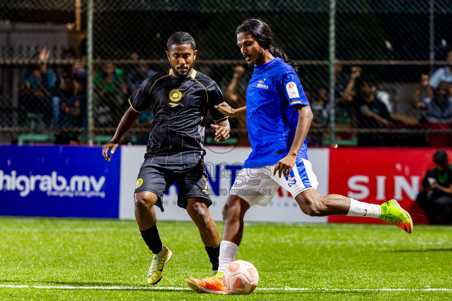 Prison Club vs Fenaka in Day 2 of Club Maldives Cup 2025 was held in Rehendi Futsal Ground, Hulhumale', Maldives on Monday, 29th September 2025. Photos: Nausham Waheed / images.mv