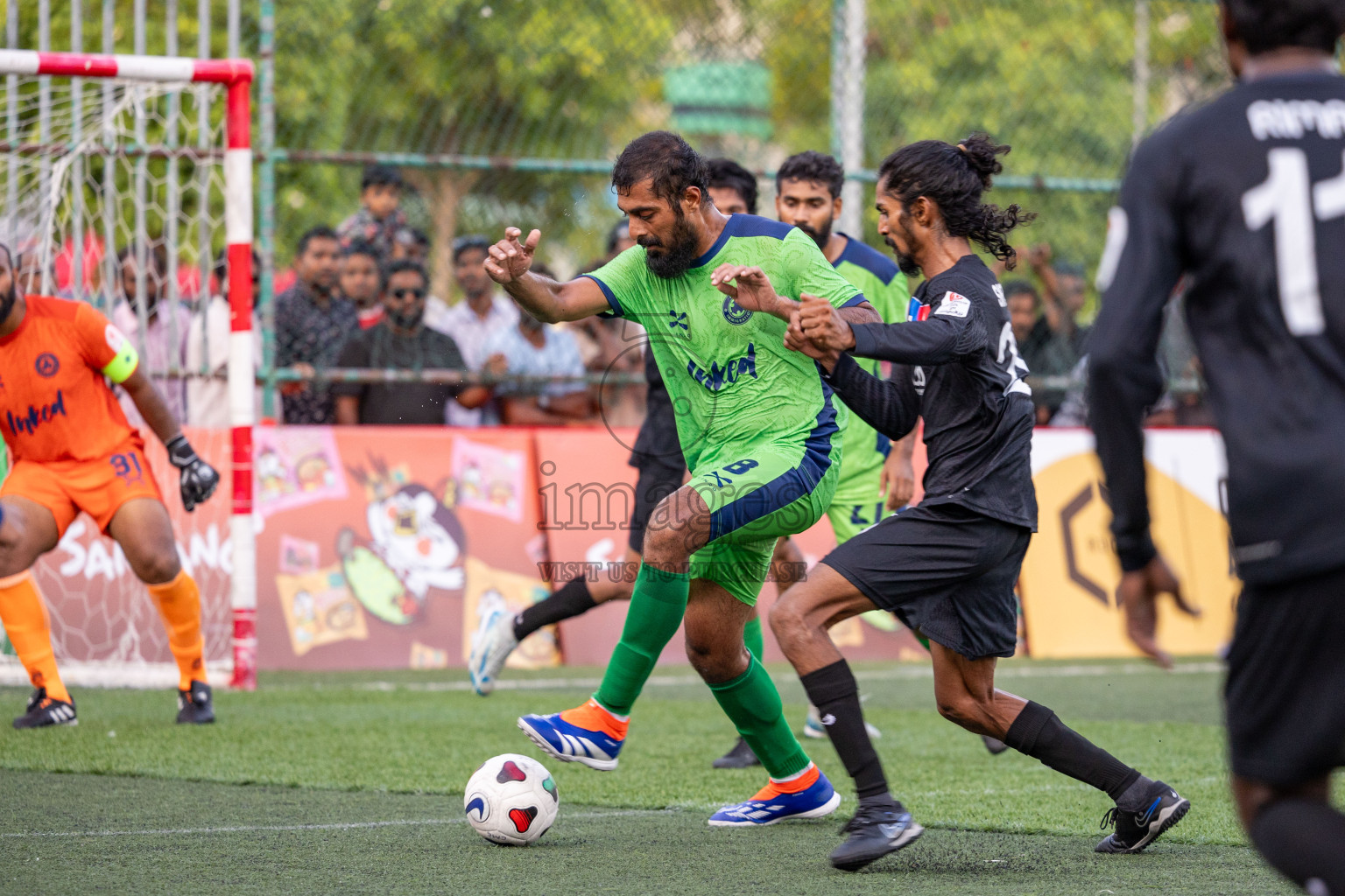 STELCO RC vs Club Immigration in Club Maldives Cup 2024 held in Rehendi Futsal Ground, Hulhumale', Maldives on Saturday, 28th September 2024.
Photos: Ismail Thoriq / images.mv