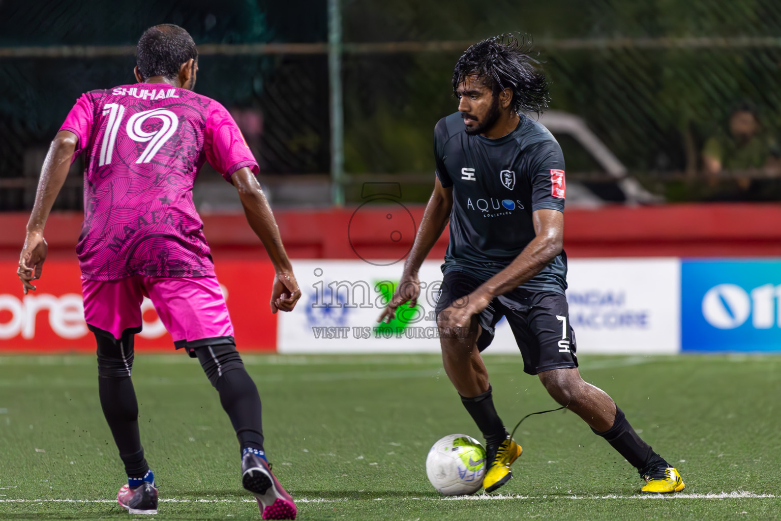 Machchangoalhi vs Maafannu on Day 34 of Golden Futsal Challenge 2024 was held on Monday, 19th February 2024, in Hulhumale', Maldives
Photos: Ismail Thoriq / images.mv