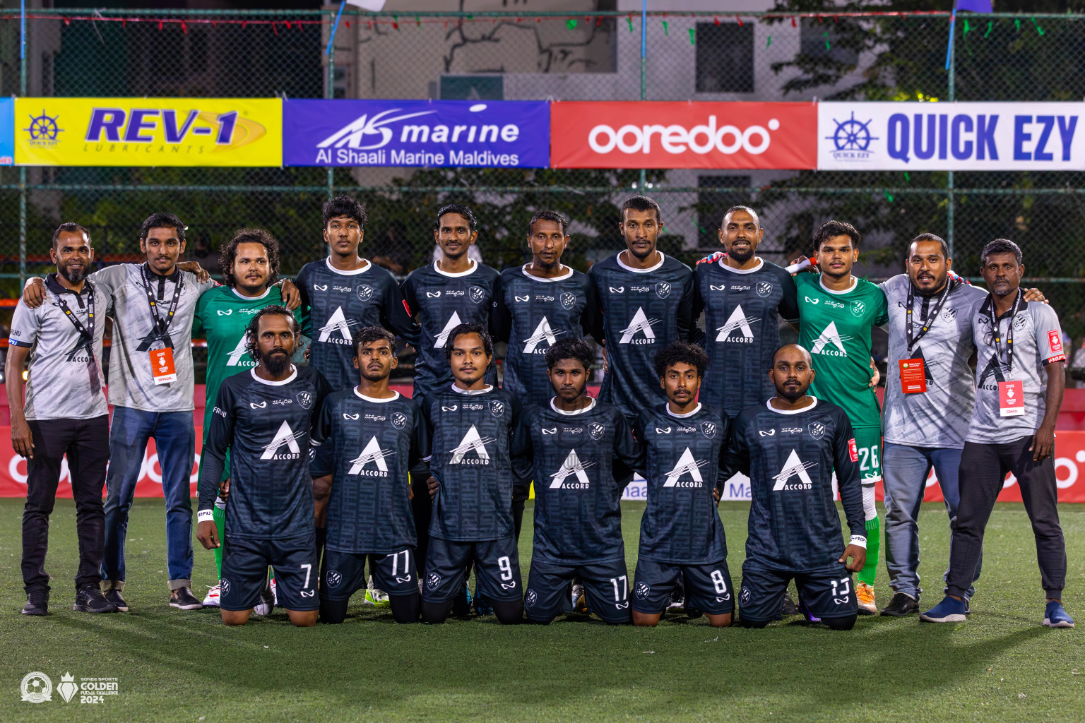 R Fainu vs R Hulhudhuffaaru in Day 10 of Golden Futsal Challenge 2024 was held on Tuesday, 23rd January 2024, in Hulhumale', Maldives
Photos: Ismail Thoriq / images.mv