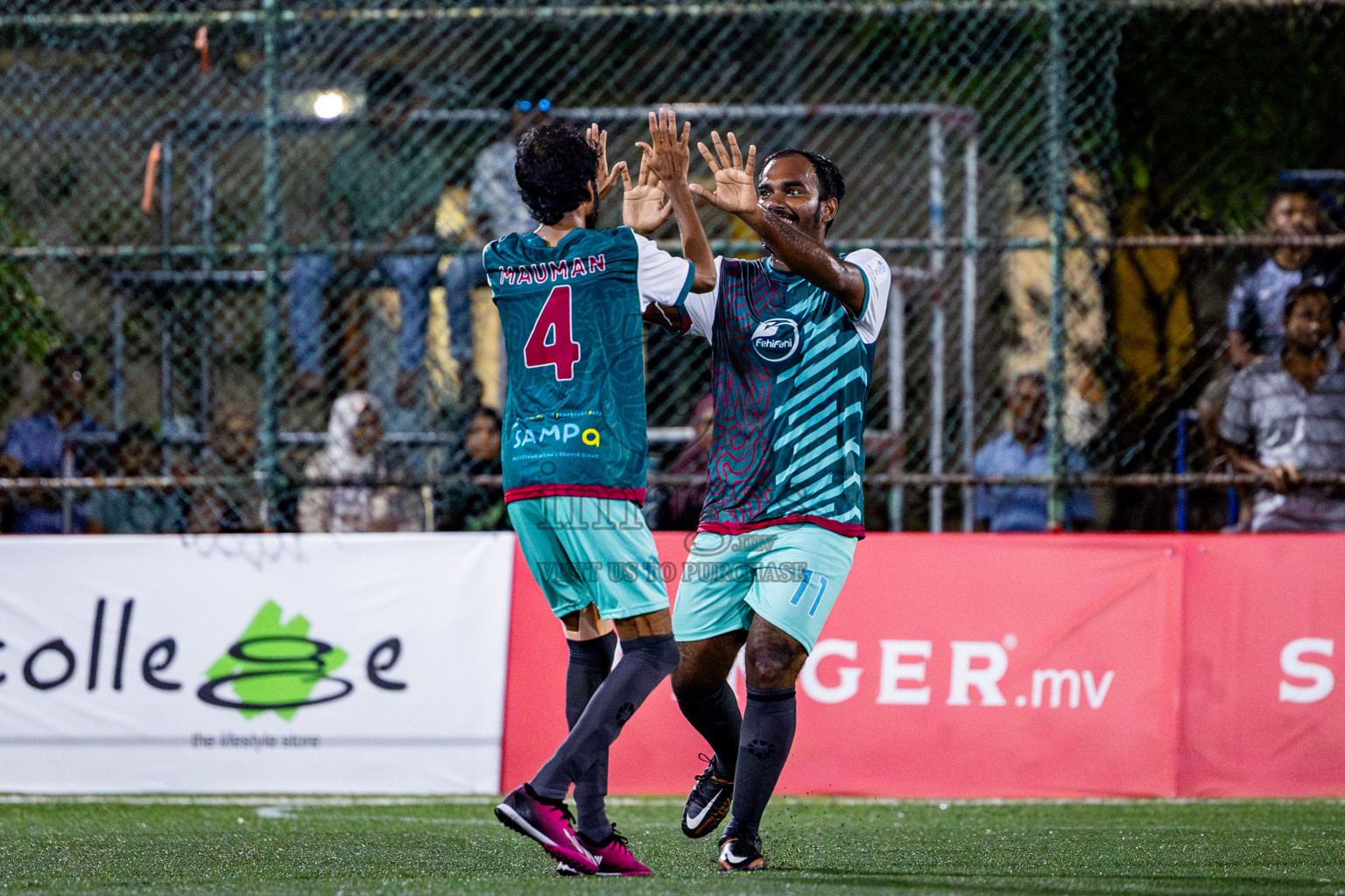 FEHI FAHI CLUB vs POSC in Club Maldives Classic 2024 held in Rehendi Futsal Ground, Hulhumale', Maldives on Sunday, 15th September 2024. Photos: Nausham Waheed / images.mv