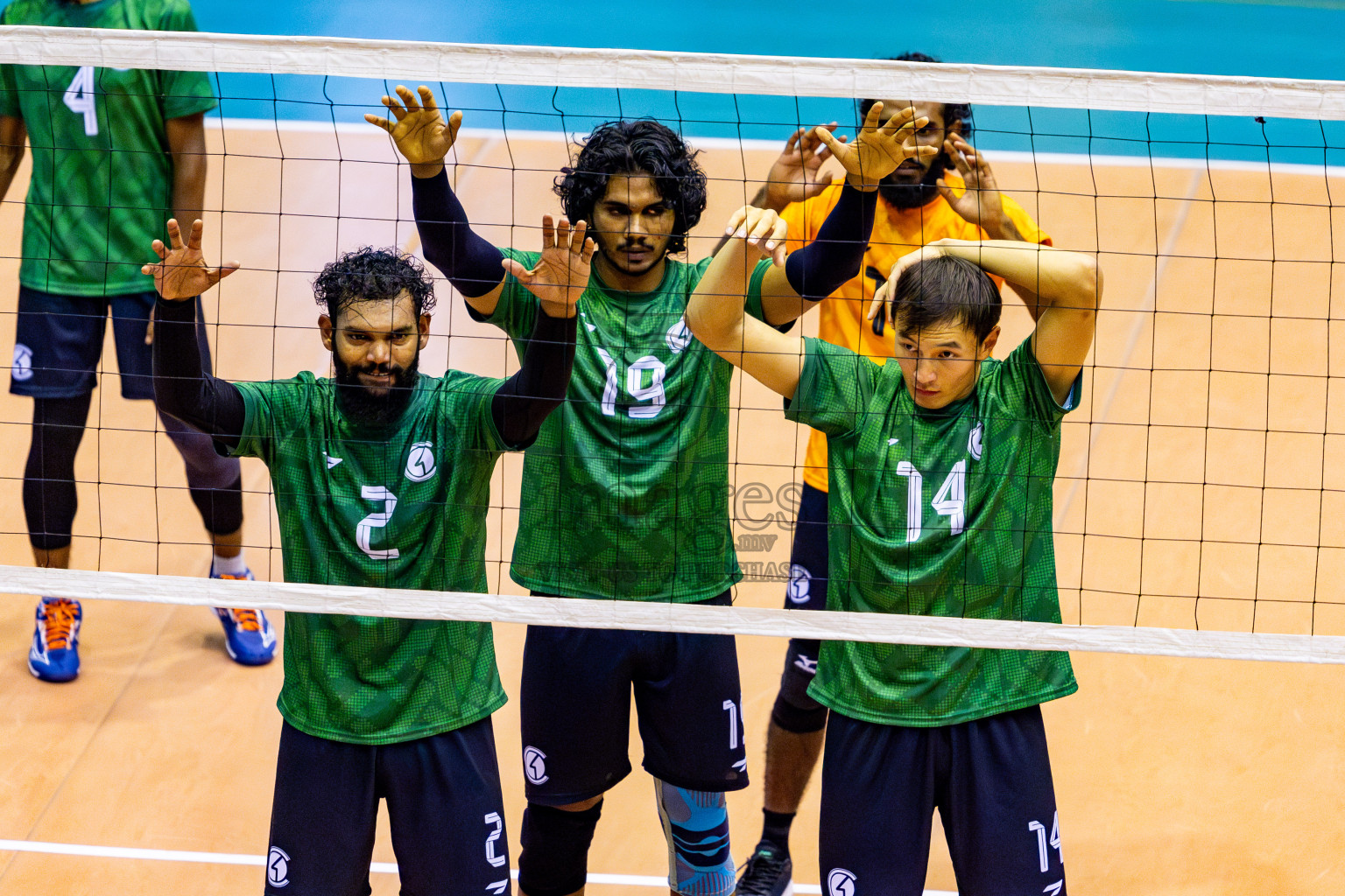 Police Club vs Club HDC in Semi Final of MILO VAM Cup 2024 Men's Division was held in Social Center Indoor Hall on Friday, 1st September 2024. Photos: Nausham Waheed / images.mv