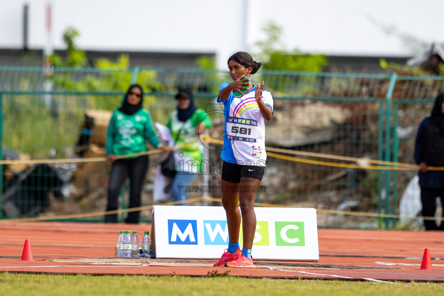 Day 2 of MWSC Interschool Athletics Championships 2024 held in Hulhumale Running Track, Hulhumale, Maldives on Sunday, 10th November 2024.
Photos by: Ismail Thoriq / Images.mv