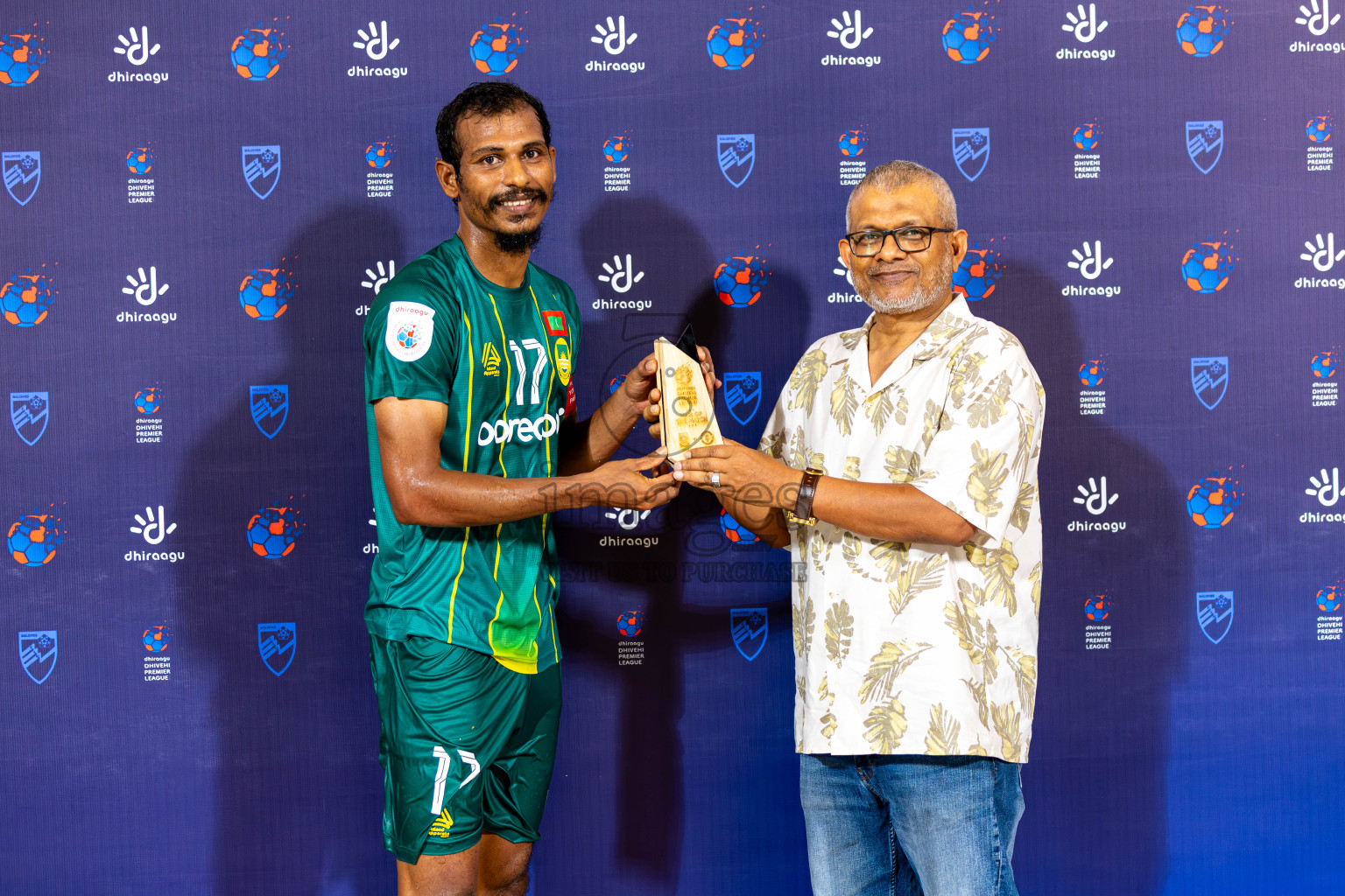 Maziya Sports And Recreation vs Buru Sports Club in Dhivehi Premier League 2025/26 held in National Football Stadium, Male', Maldives on Tuesday, 30th September 2025. Photos: Areef Adam / Images.mv