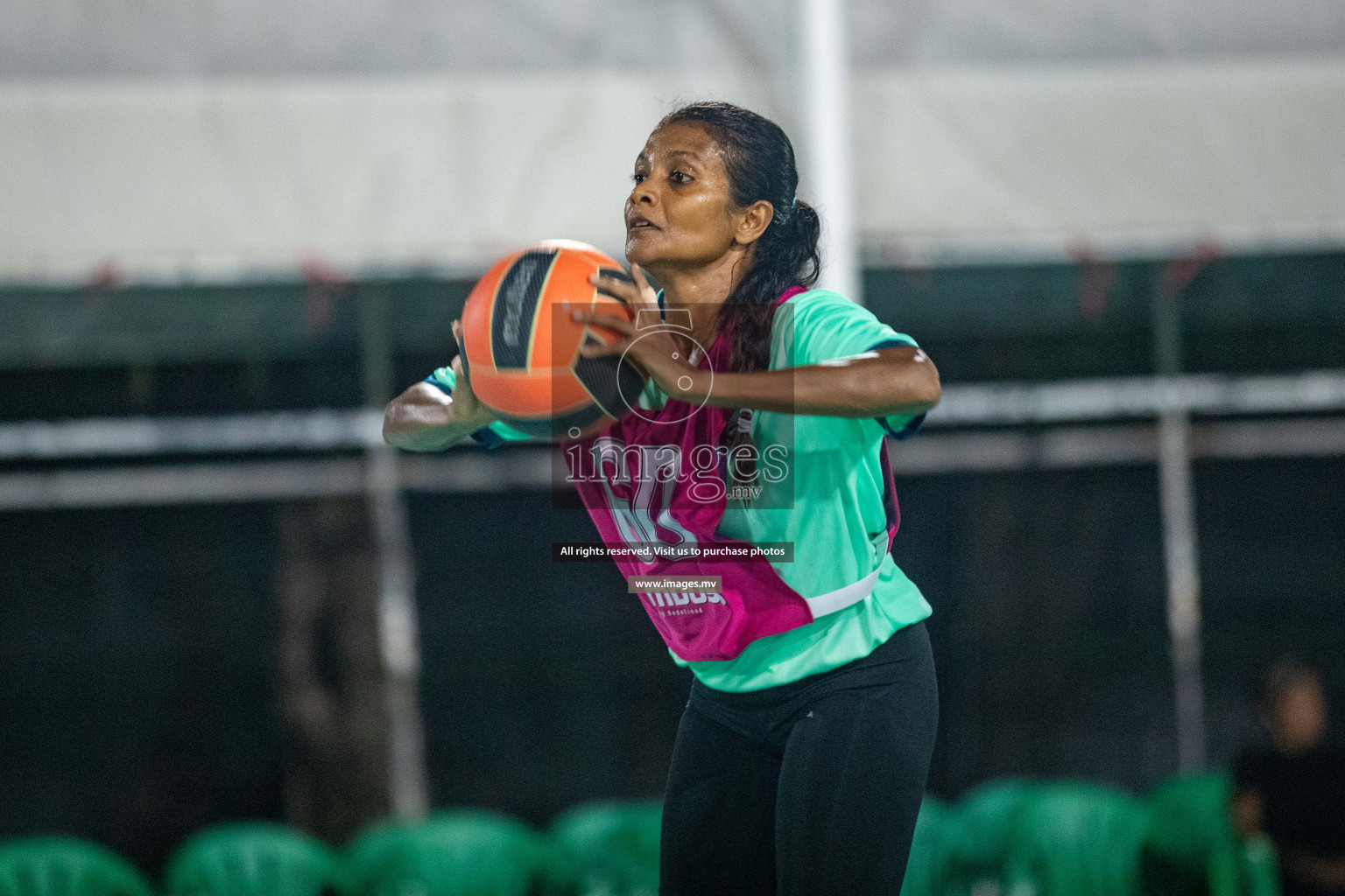 Day 2 of 20th Milo National Netball Tournament 2023, held in Synthetic Netball Court, Male', Maldives on 30th May 2023 Photos: Nausham Waheed/ Images.mv