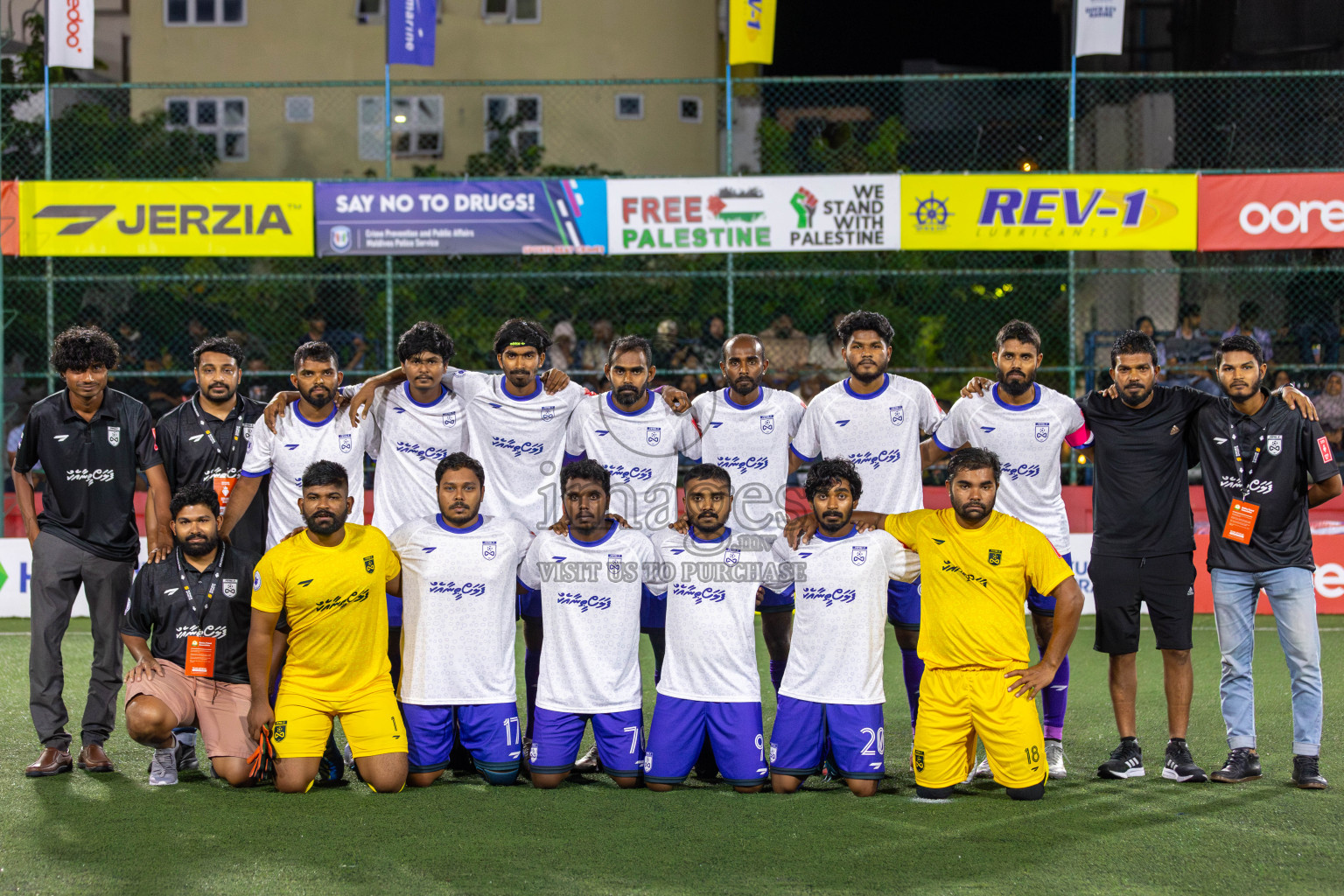 F Bilehdhoo vs F Dharanboodhoo in Day 3 of Golden Futsal Challenge 2024 was held on Thursday, 18th January 2024, in Hulhumale', Maldives Photos: Mohamed Mahfooz Moosa / images.mv