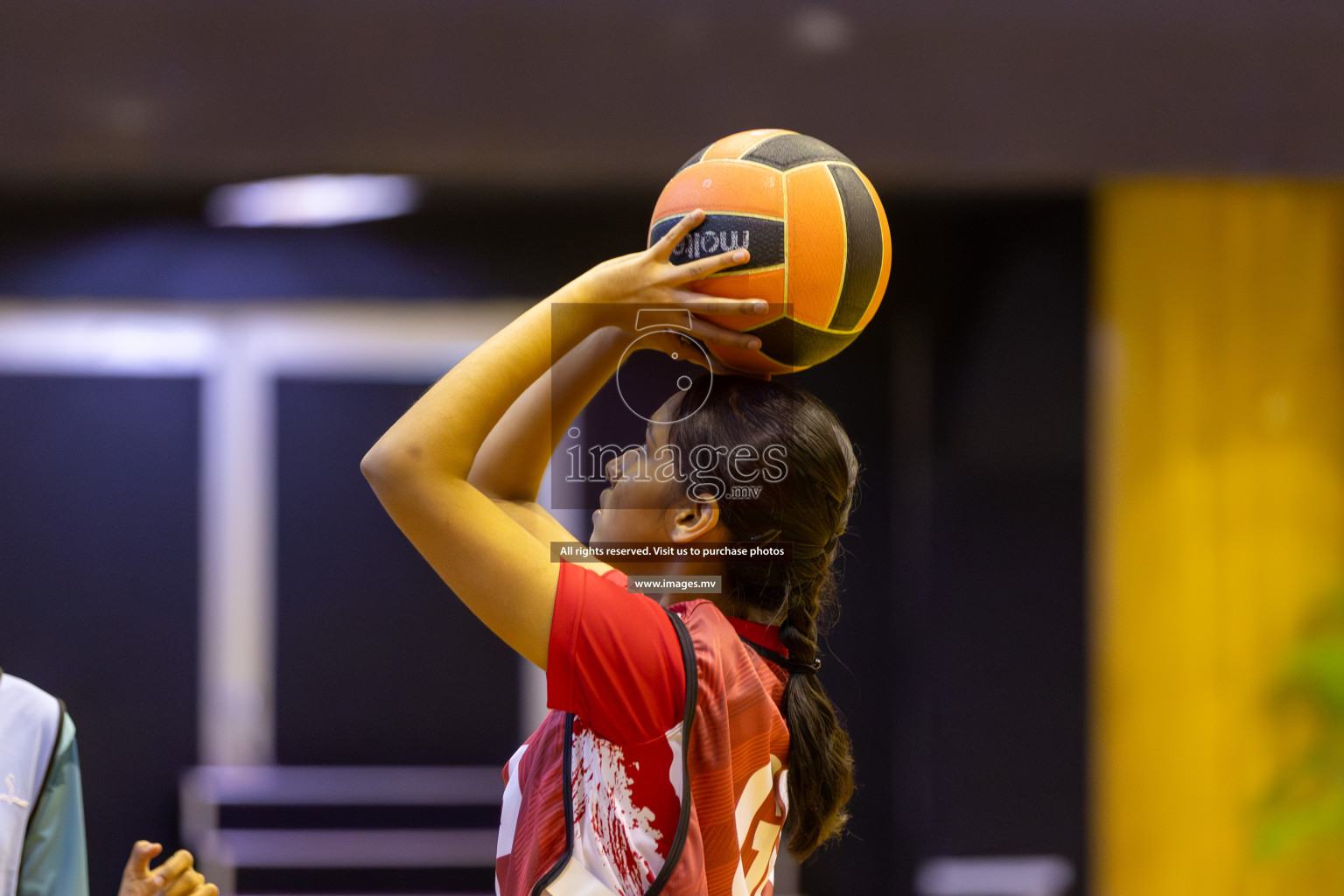 Day3 of 24th Interschool Netball Tournament 2023 was held in Social Center, Male', Maldives on 29th October 2023. Photos: Nausham Waheed, Mohamed Mahfooz Moosa / images.mv