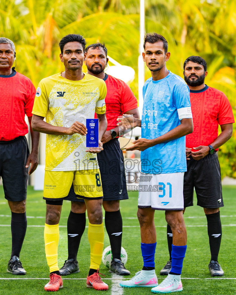 Jumeirah Olhaheli vs Bandos in Resort League 2025 (North Male Zone) day 19 was held on Sunday, 20th September 2025 in One And Only Reethi Rah Maldives Resort, Photos: Areef Adam / images.mv
