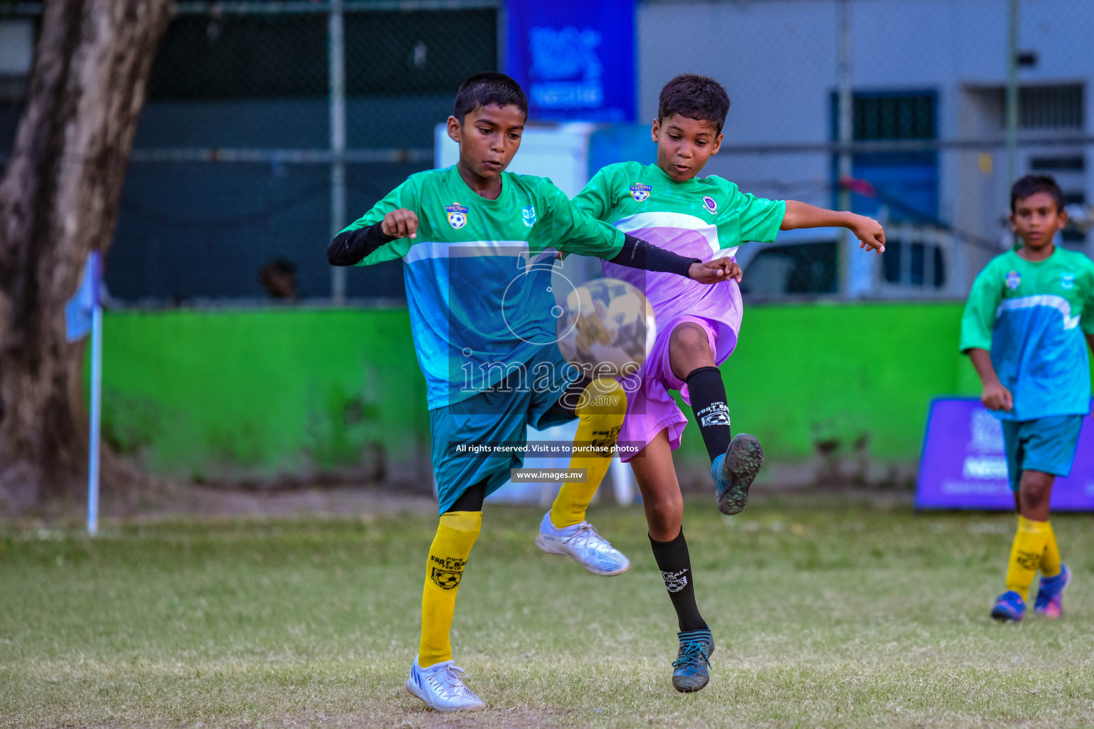 Day 2 of Milo Kids Football Fiesta 2022 was held in Male', Maldives on 20th October 2022. Photos: Nausham Waheed/ images.mv