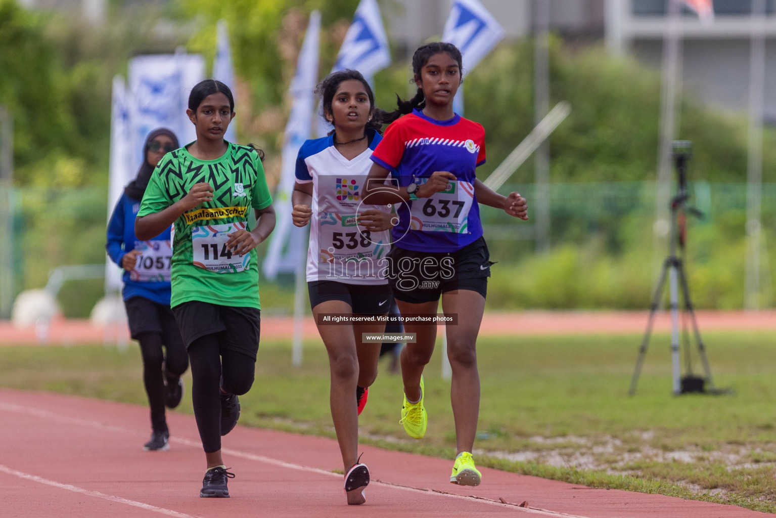 Day three of Inter School Athletics Championship 2023 was held at Hulhumale' Running Track at Hulhumale', Maldives on Tuesday, 16th May 2023. Photos: Shuu / Images.mv