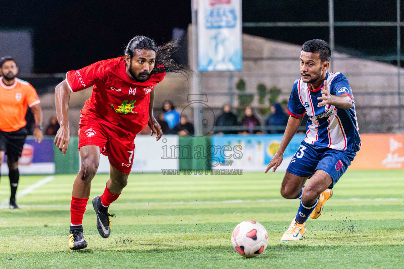 Kanmathi FC VS Maahinne United in Day 4 - Fonadhoo Youth Futsal Challenge 2025 held in Fonadhoo Futsal Stadium, L. Fonadhoo, Maldives on Wednesday, 29th October 2025 Photos: Arif Rasheed / images.mv
