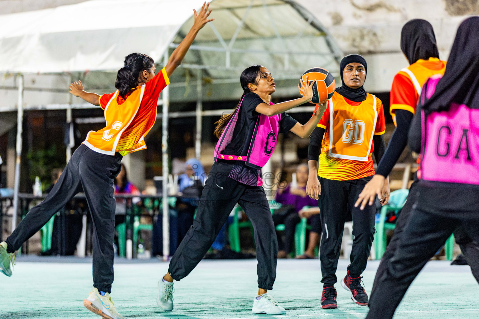 Day 6 of 23rd Netball Association Championship was held in Ekuveni Netball Court at Male', Maldives on Friday, 3rd May 2024. Photos: Nausham Waheed / images.mv