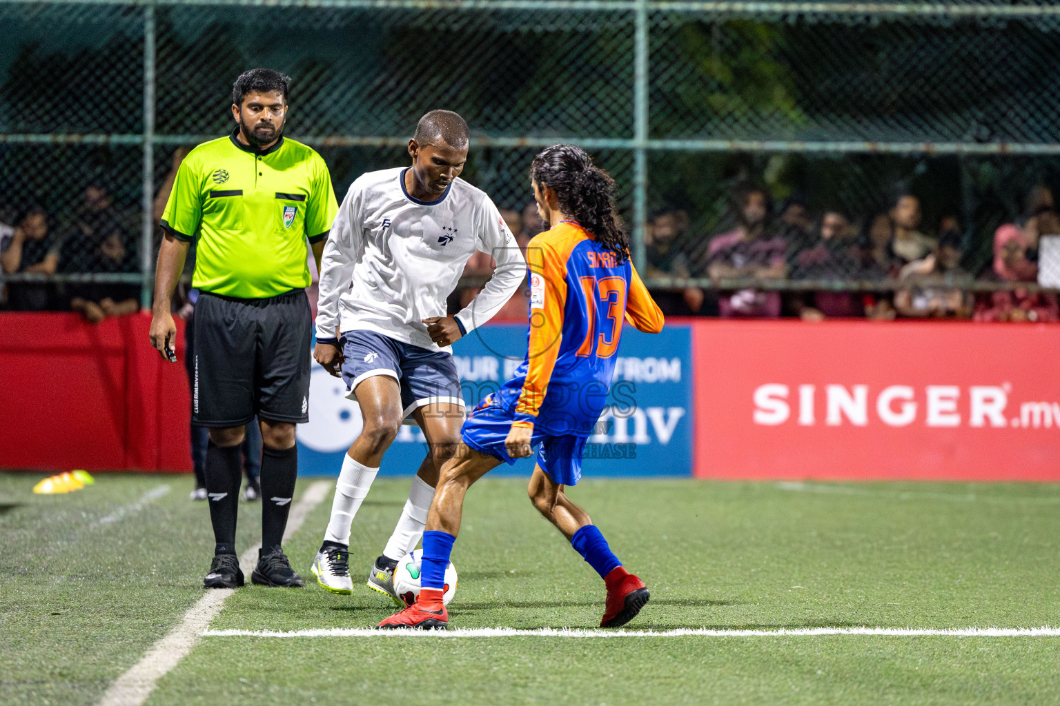 MACL vs TEAM FSM in Club Maldives Cup 2024 held in Rehendi Futsal Ground, Hulhumale', Maldives on Monday, 23rd September 2024. 
Photos: Hassan Simah / images.mv