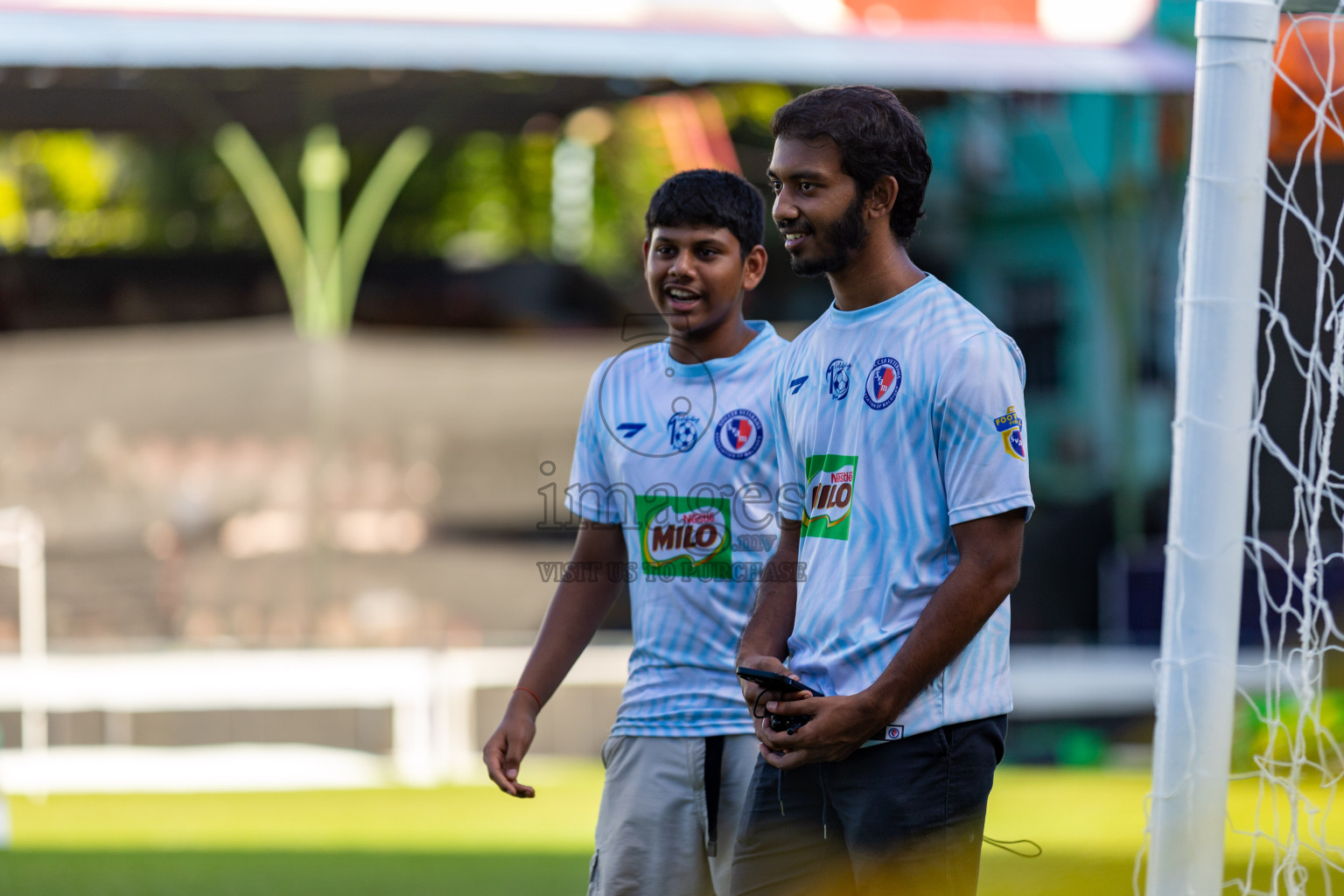 Day 2 of MILO Kids Football Fiesta was held at National Stadium in Male', Maldives on Saturday, 24th February 2024.