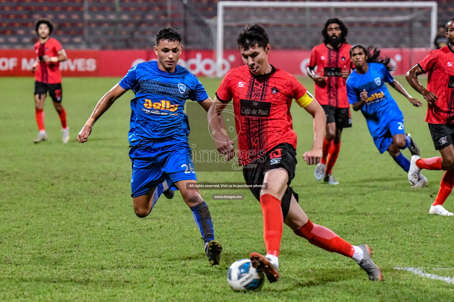 CLUB Teenage  vs Kuda henveiru united  in the 2nd Division 2022 on 14th Aug 2022, held in National Football Stadium, Male', Maldives Photos: Nausham Waheed / Images.mv