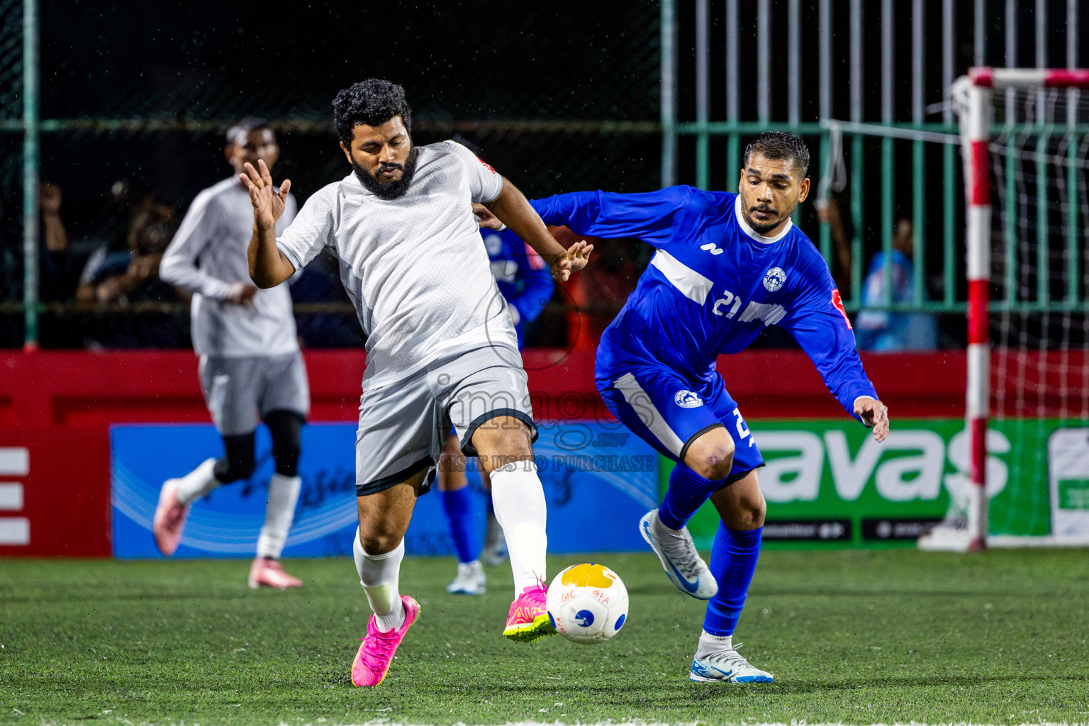 Thaa Veymadoo VS Thaa Buruni in Day 6 of Golden Futsal Challenge 2025 on Friday, 6th January 2025, in Hulhumale', Maldives Photos: Nausham Waheed / images.mv