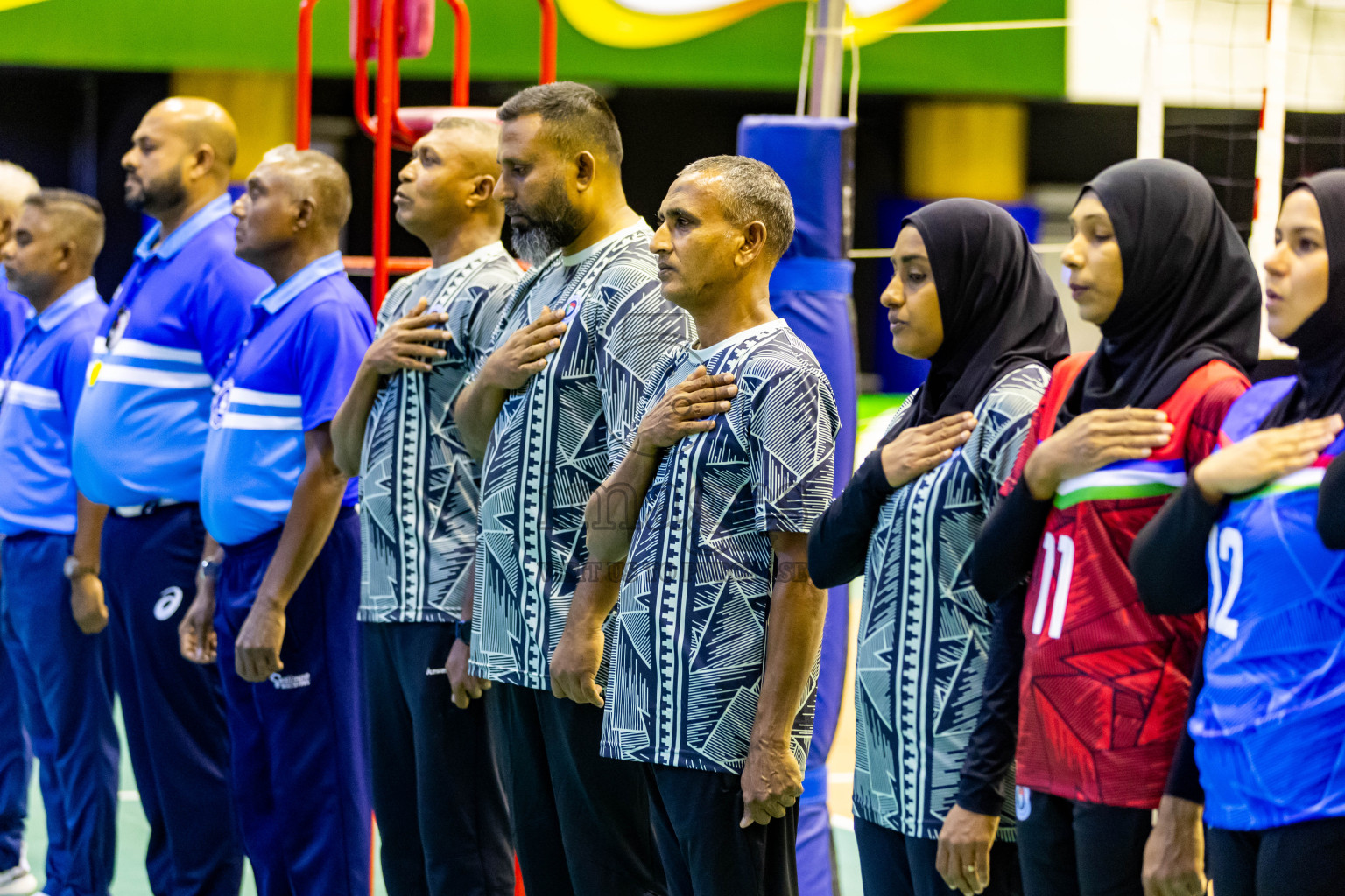 Day 1 of Women's Division of Milo VAM Cup 2024 held in Male', Maldives on Tuesday, 8th July 2024 at Social Center Indoor Hall Photos By: Nausham Waheed / images.mv